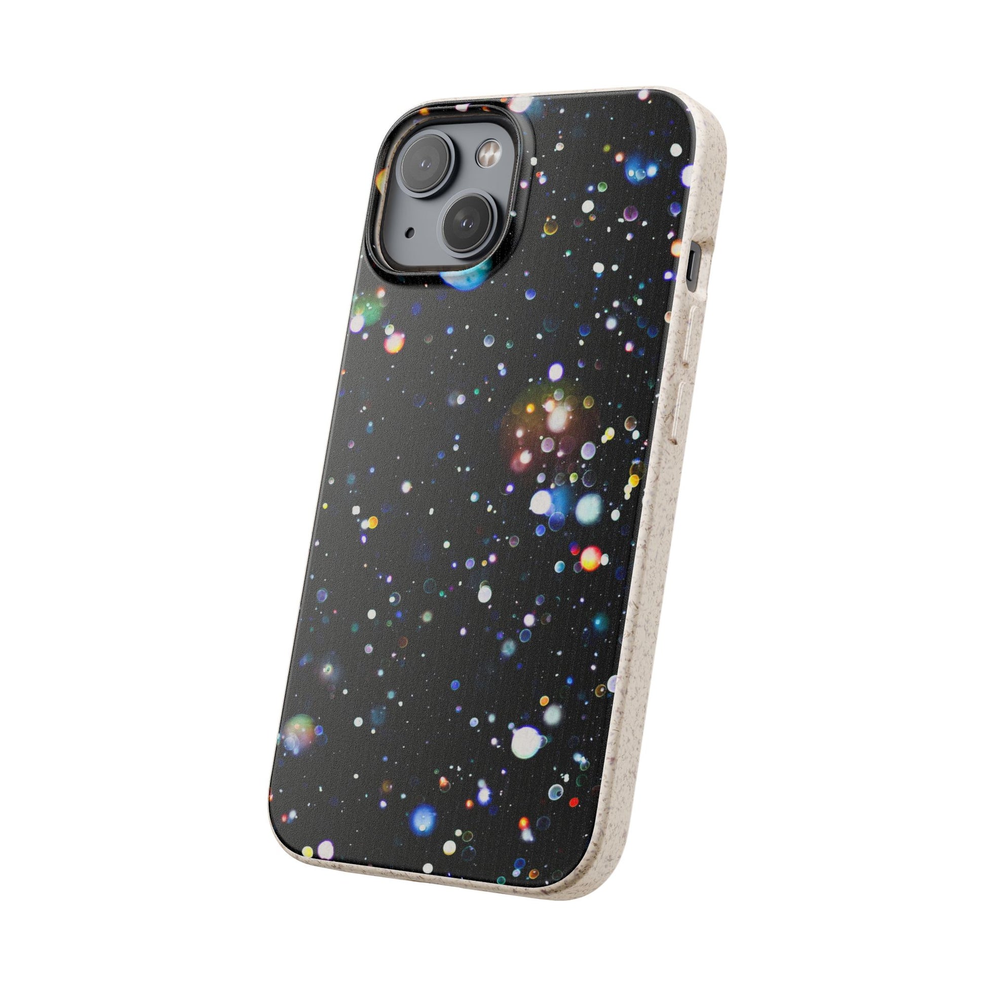 Eco-Friendly Phone Cases, Galaxy Print Biodegradable Cases, Sustainable Phone Accessories, Green Gifts for Her, Space Lover Gift - FORMO