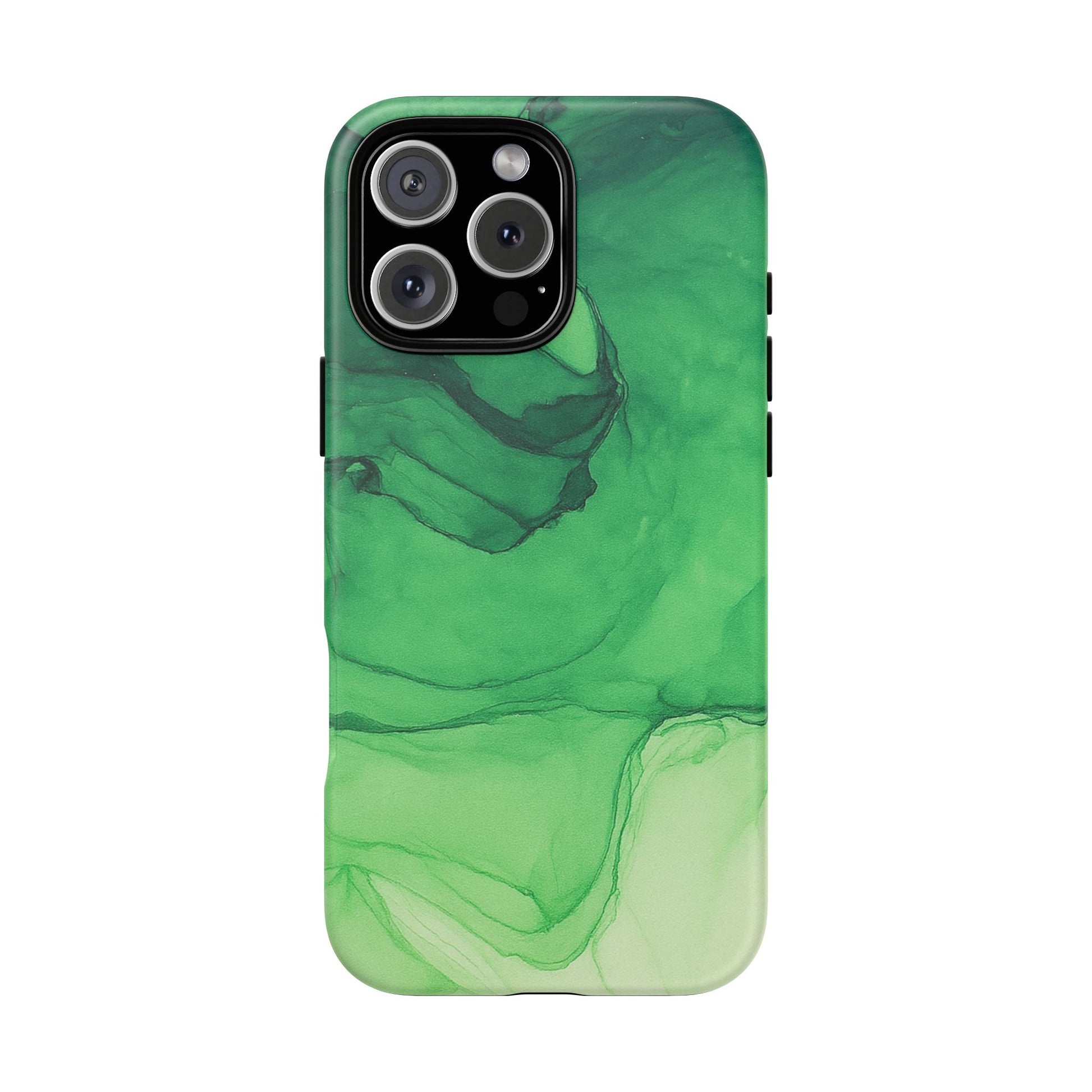 Stylish Phone Case for Nature Lovers, Tough Cases, Green Marble Design, Organic Aesthetic, Unique Gift, Eco-friendly Accessories