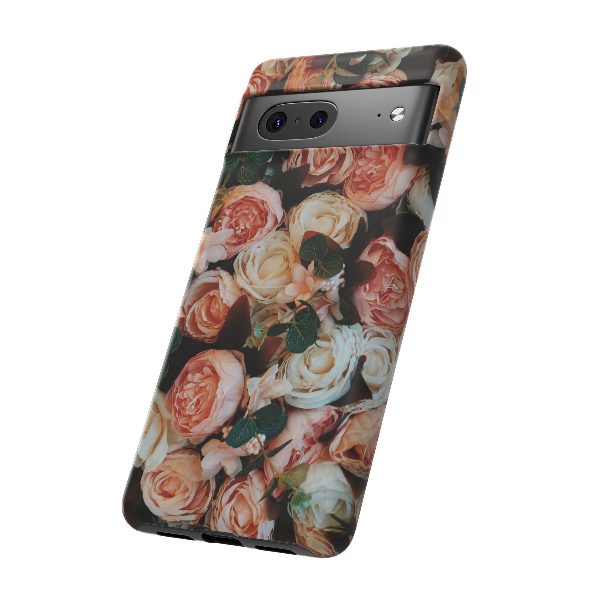Floral Phone Case - Tough Cases, Rose Design, Floral Protection, Gift for Her, Cute Mobile Cover, Eco-Friendly Case - FORMO