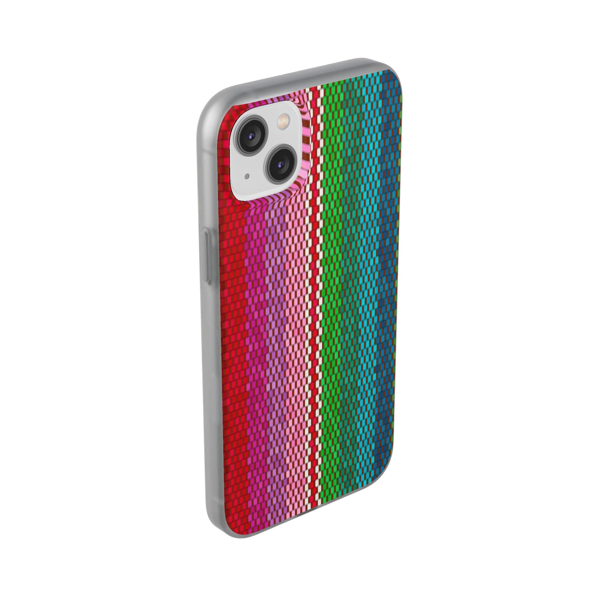 Colorful Striped Flexi Phone Case (iPhone & Samsung Compatible) - FORMO