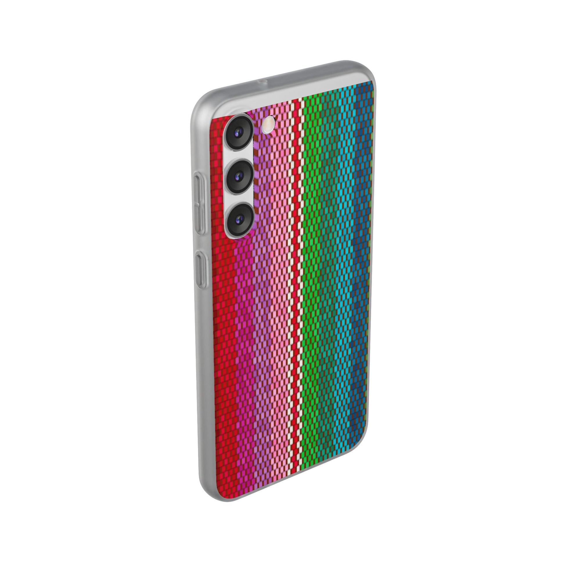 Colorful Striped Flexi Phone Case (iPhone & Samsung Compatible) - FORMO