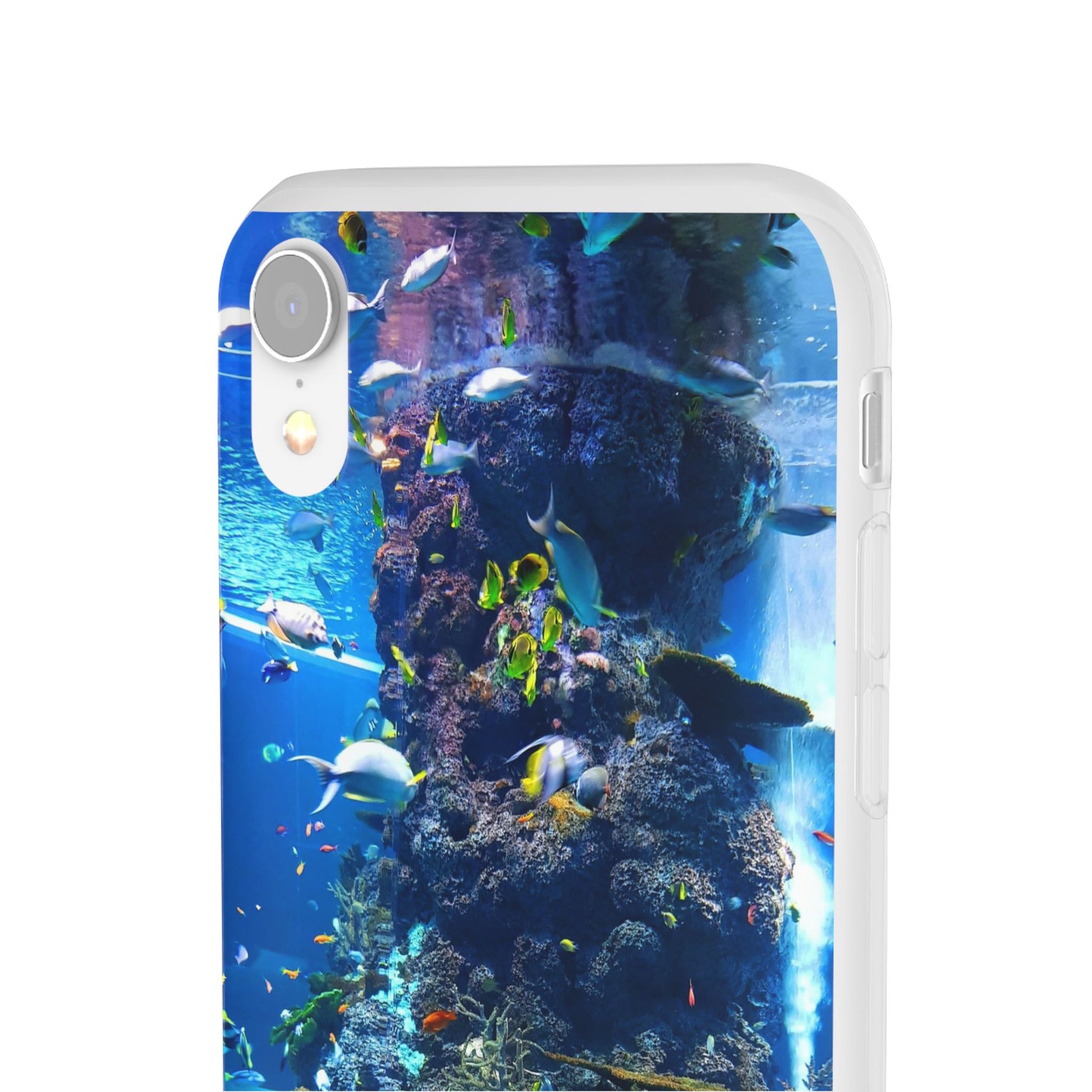 Underwater Paradise Phone Case, Flexible Mobile Cover, Ocean Lover Gift, Marine Life, Beach Decor, Sea Life Accessories - FORMO