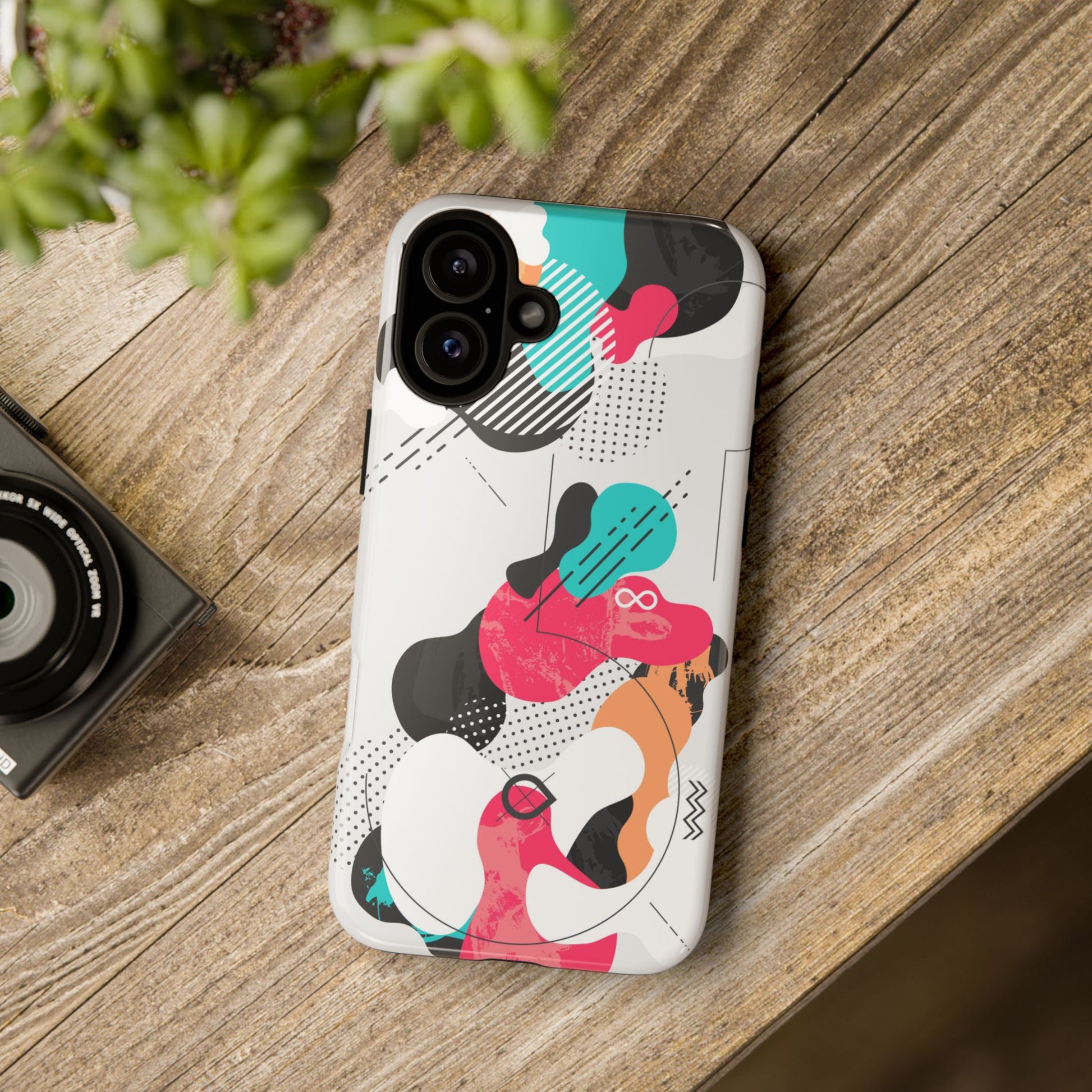 Abstract Art Tough Phone Case (iPhone & Samsung Compatible) - FORMO