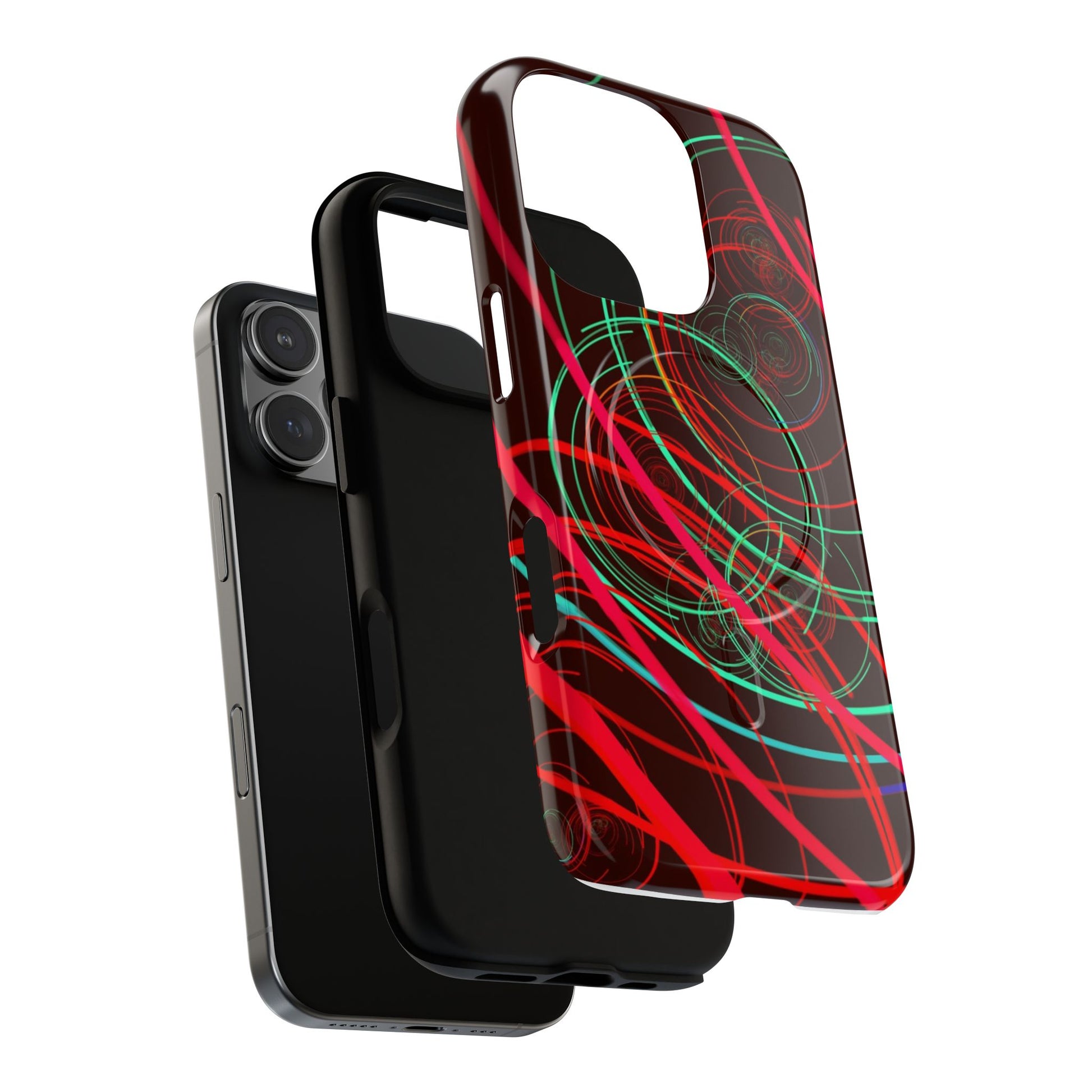 Vibrant Spiral Magnetic Phone Case (iPhone & Samsung Compatible) - FORMO