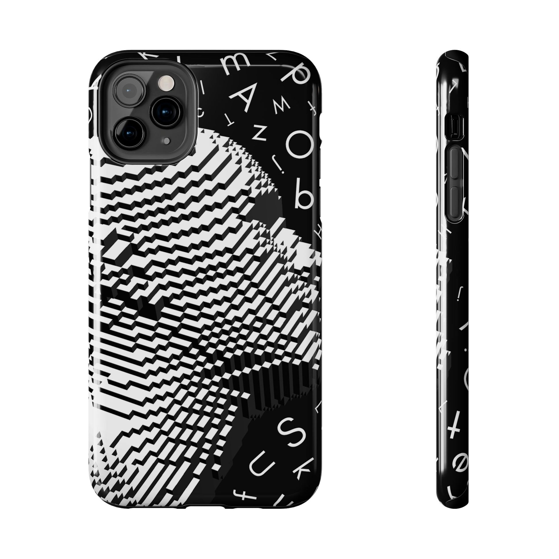 Mono Matrix Tough Phone Case (iPhone & Samsung Compatible) - FORMO