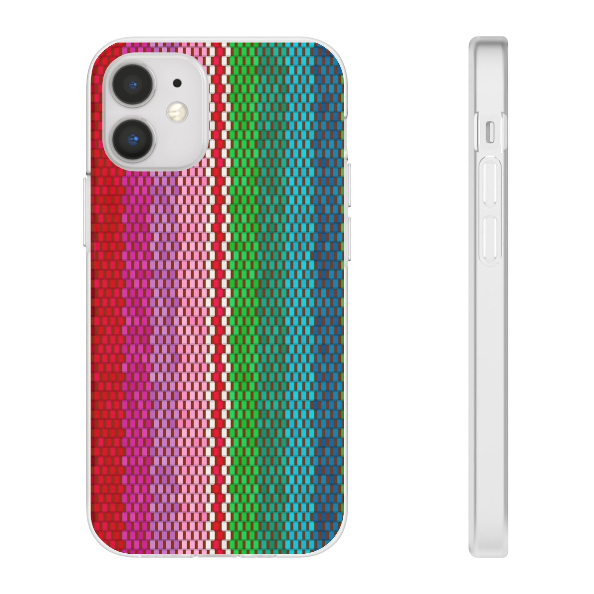 Colorful Striped Flexi Phone Case (iPhone & Samsung Compatible) - FORMO