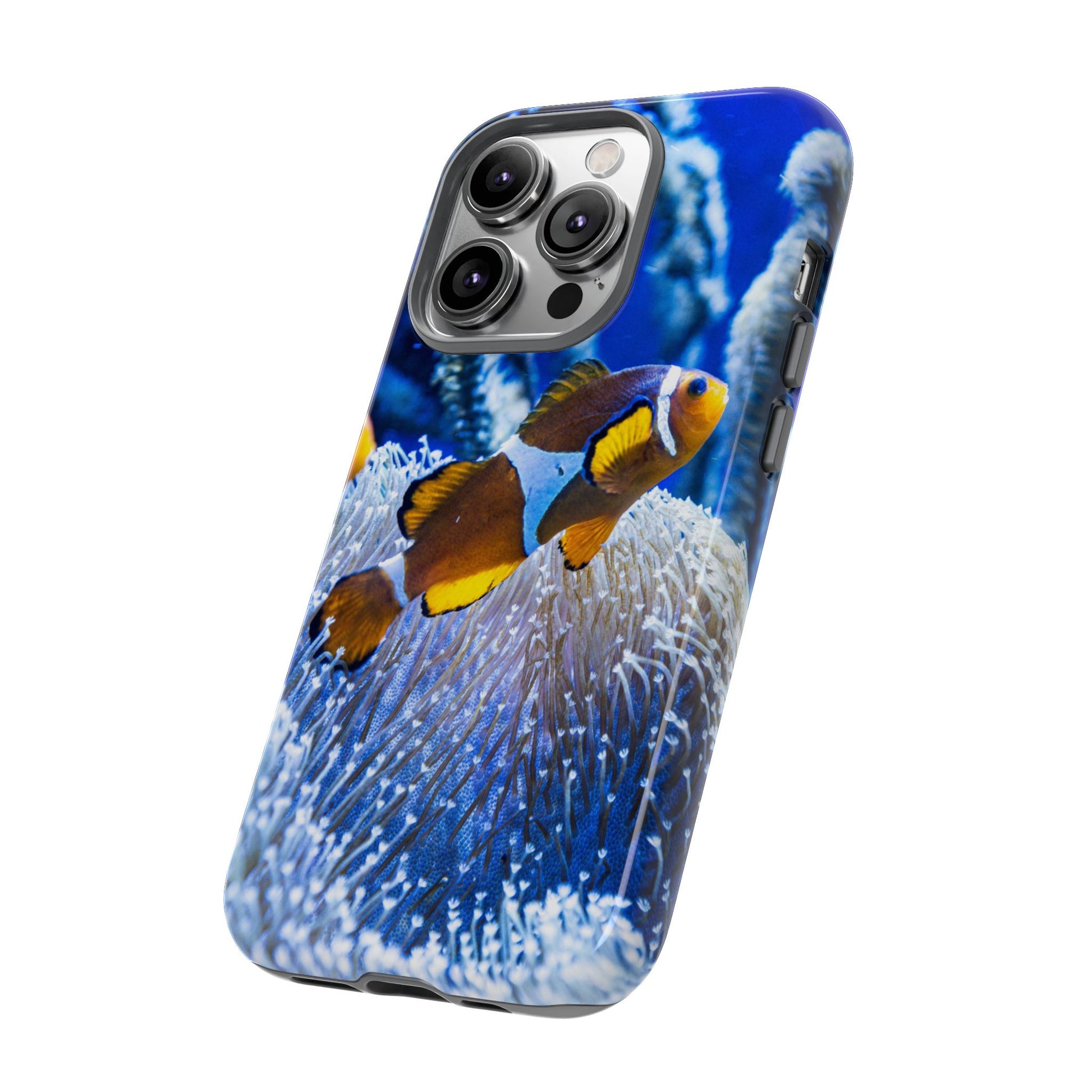 Colorful Marine Life Phone Case, Fish Case, Ocean Lover Gift, Underwater Art, Unique Phone Cover, Tough Phone Protector - FORMO