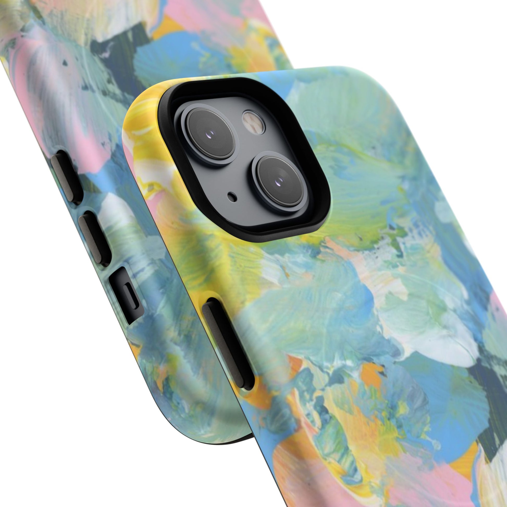 Colorful Tough Magnetic Phone Case, Vibrant Phone Protection, Unique Gift for Her, Modern Design, Holiday Gift Idea - FORMO