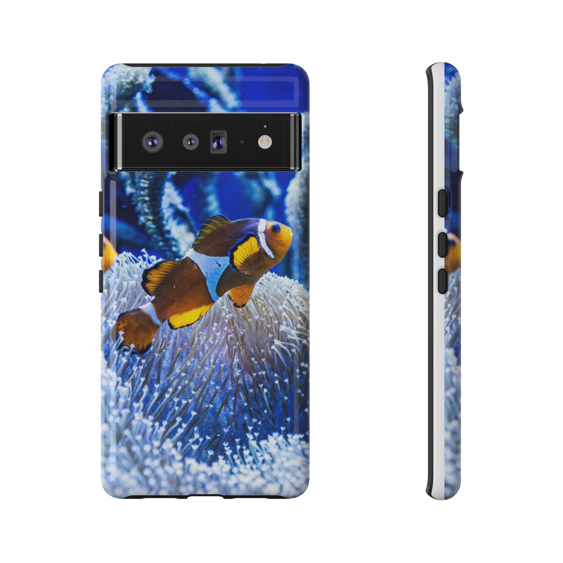 Colorful Marine Life Phone Case, Fish Case, Ocean Lover Gift, Underwater Art, Unique Phone Cover, Tough Phone Protector - FORMO