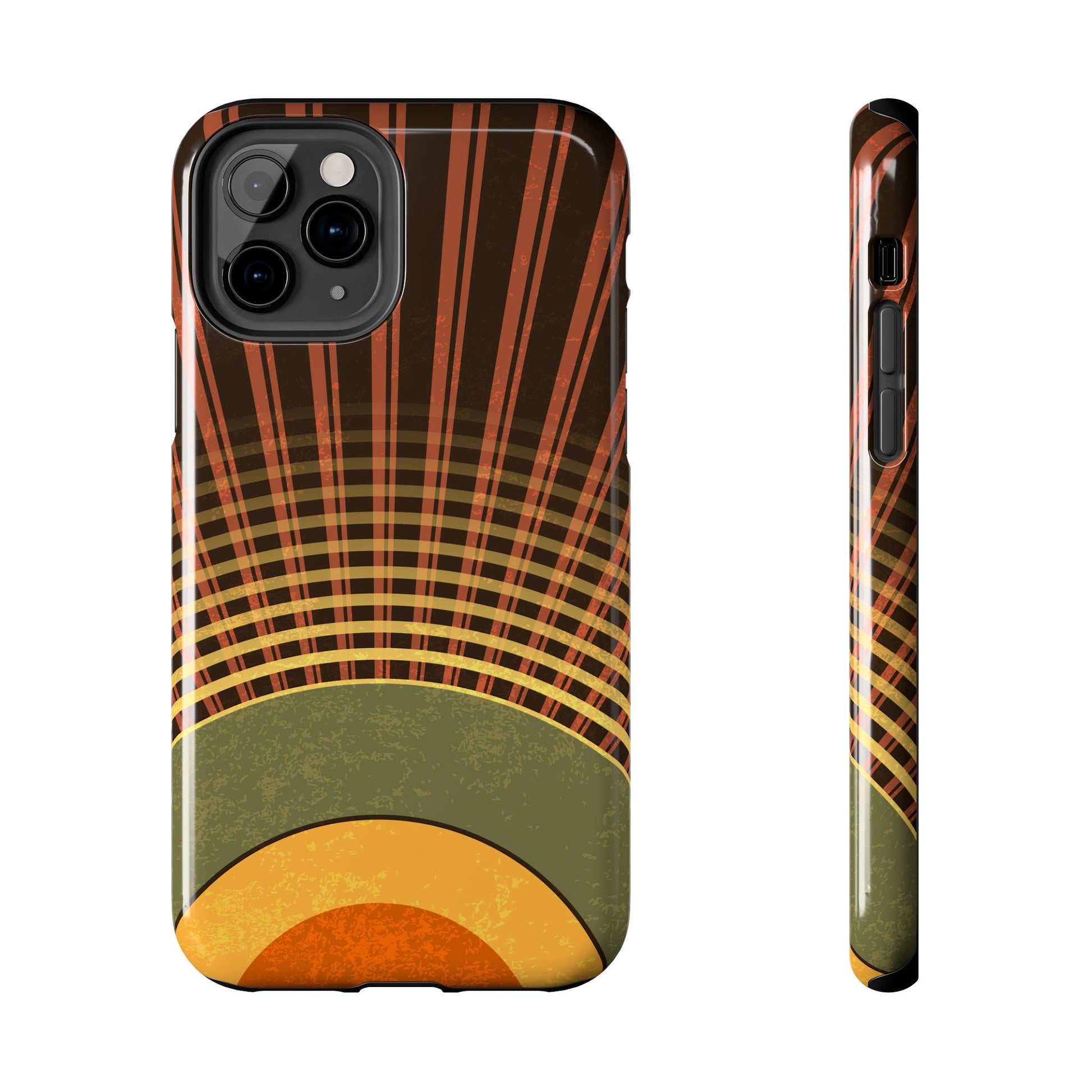 Retro Sunrise Tough Phone Case (iPhone & Samsung Compatible) - FORMO