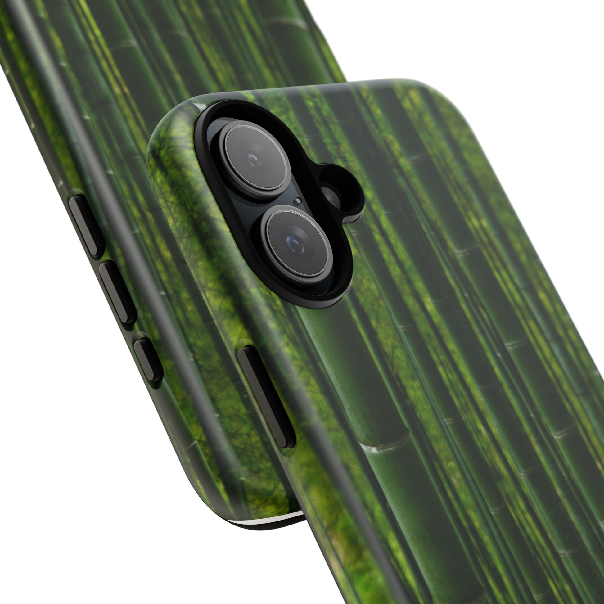 Bamboo Phone Case - Tough Cases, Nature Lover Gift, Eco-Friendly Phone Accessory, Greenery Design, Unique Smartphone Cover - FORMO