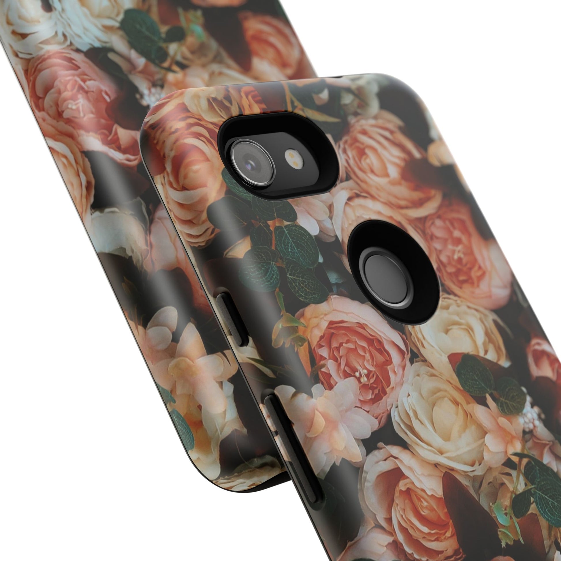 Floral Phone Case - Tough Cases, Rose Design, Floral Protection, Gift for Her, Cute Mobile Cover, Eco-Friendly Case - FORMO
