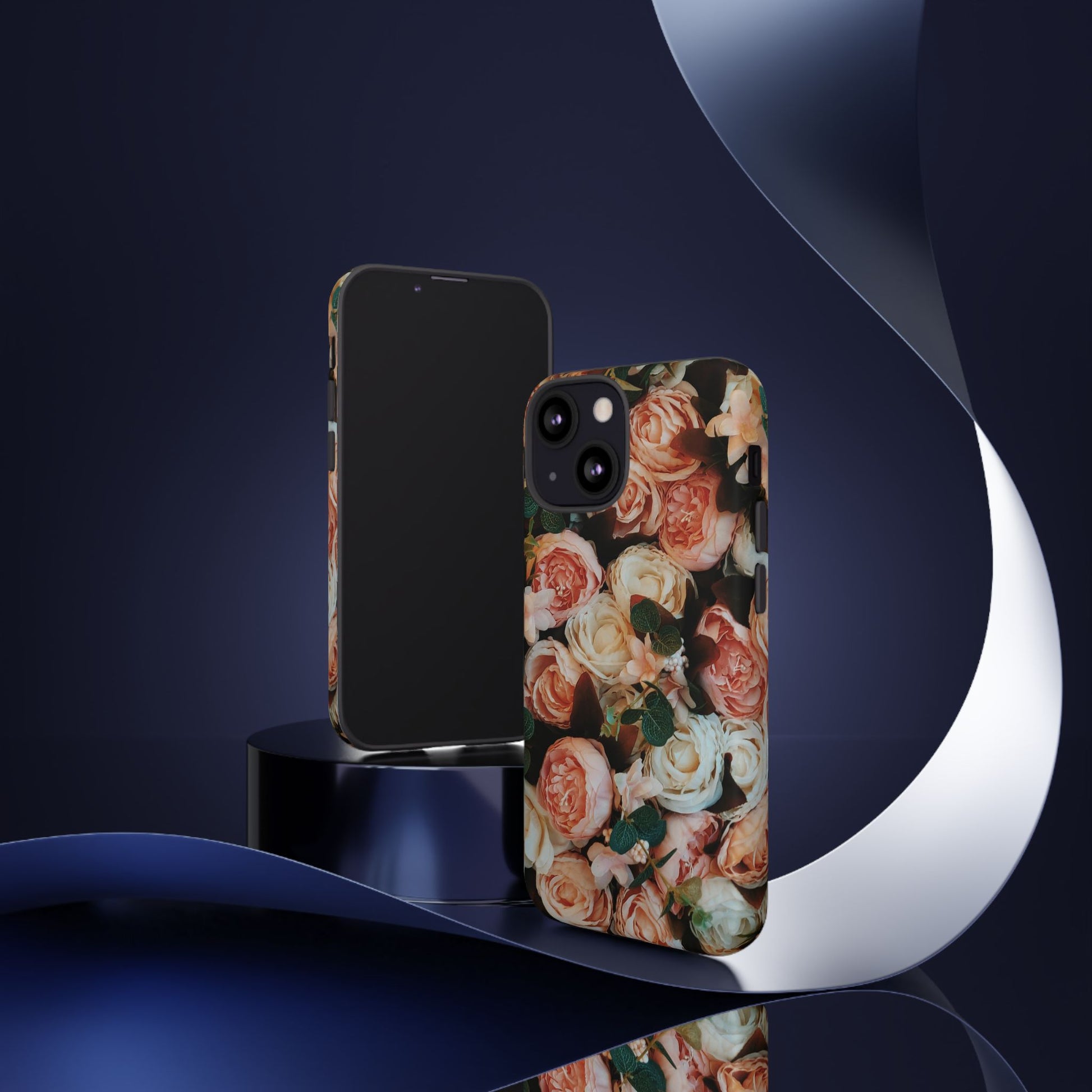 Floral Phone Case - Tough Cases, Rose Design, Floral Protection, Gift for Her, Cute Mobile Cover, Eco-Friendly Case - FORMO