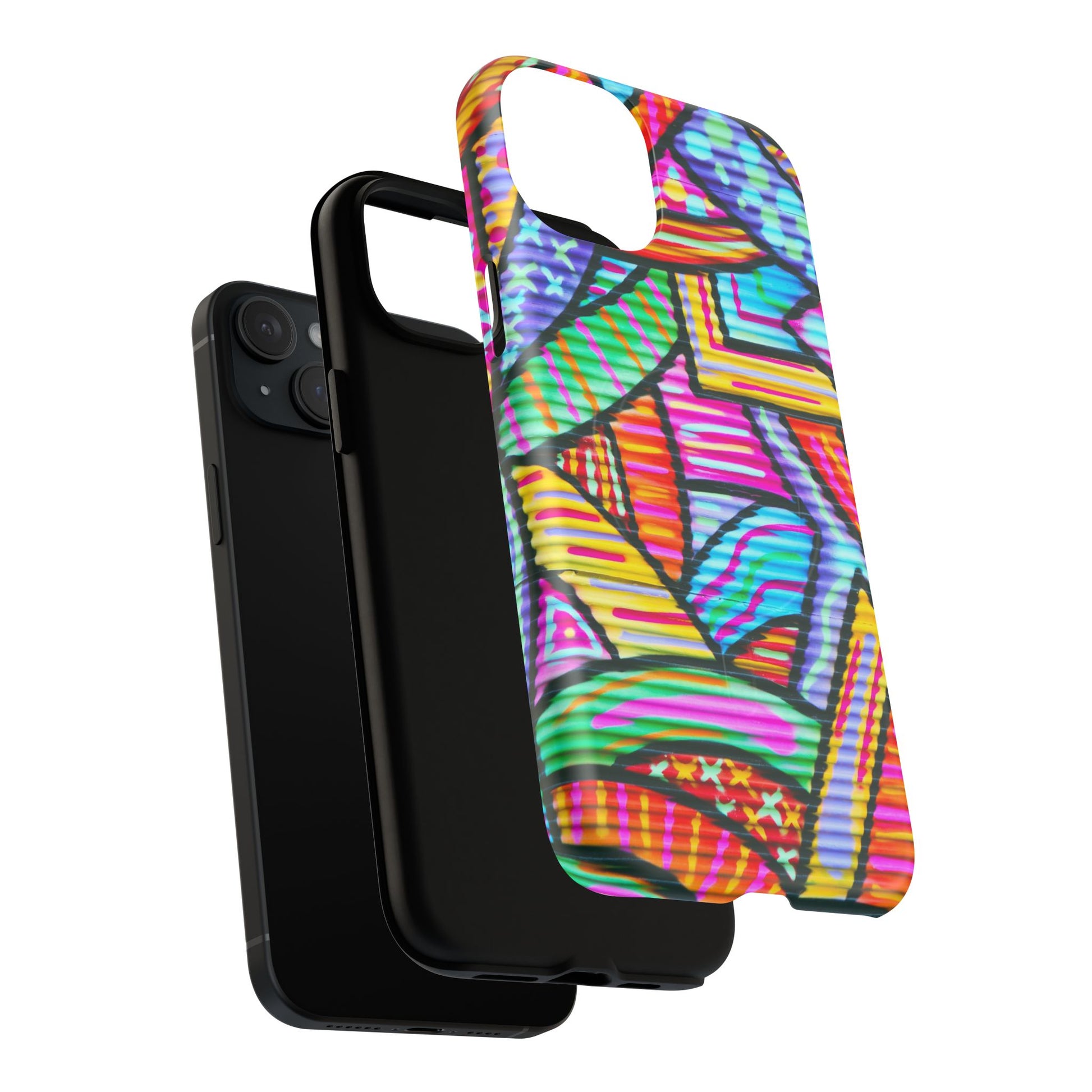 Vibrant Tough Magnetic Phone Case, Colorful Phone Cover, Artistic Mobile Protection, Unique Gift for Tech Lovers, Phone Accessories - FORMO