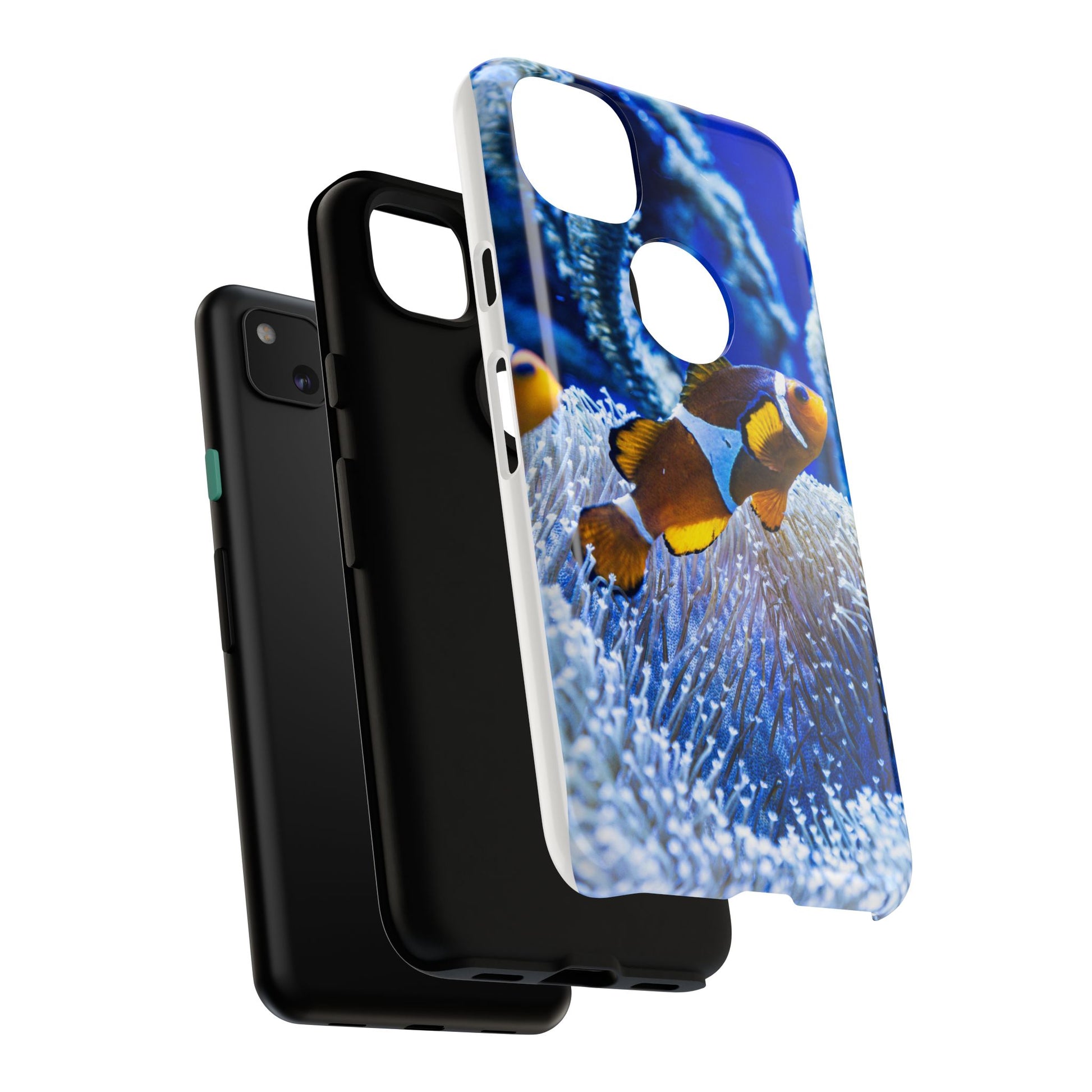 Colorful Marine Life Phone Case, Fish Case, Ocean Lover Gift, Underwater Art, Unique Phone Cover, Tough Phone Protector - FORMO