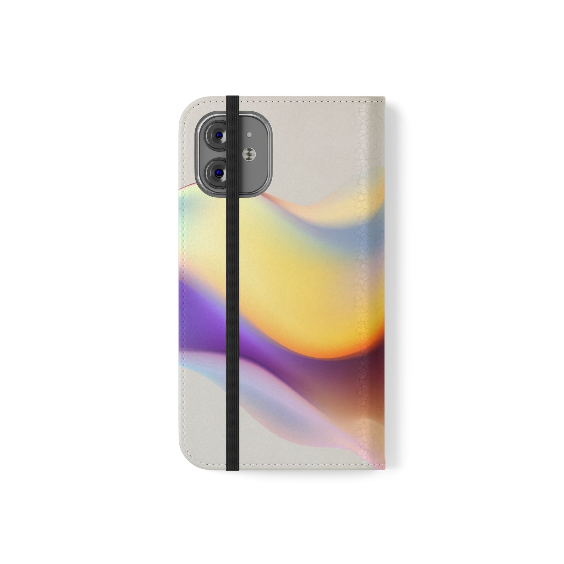 Abstract Gradient Wave Phone Wallet Case (iPhone & Samsung Compatible) - FORMO