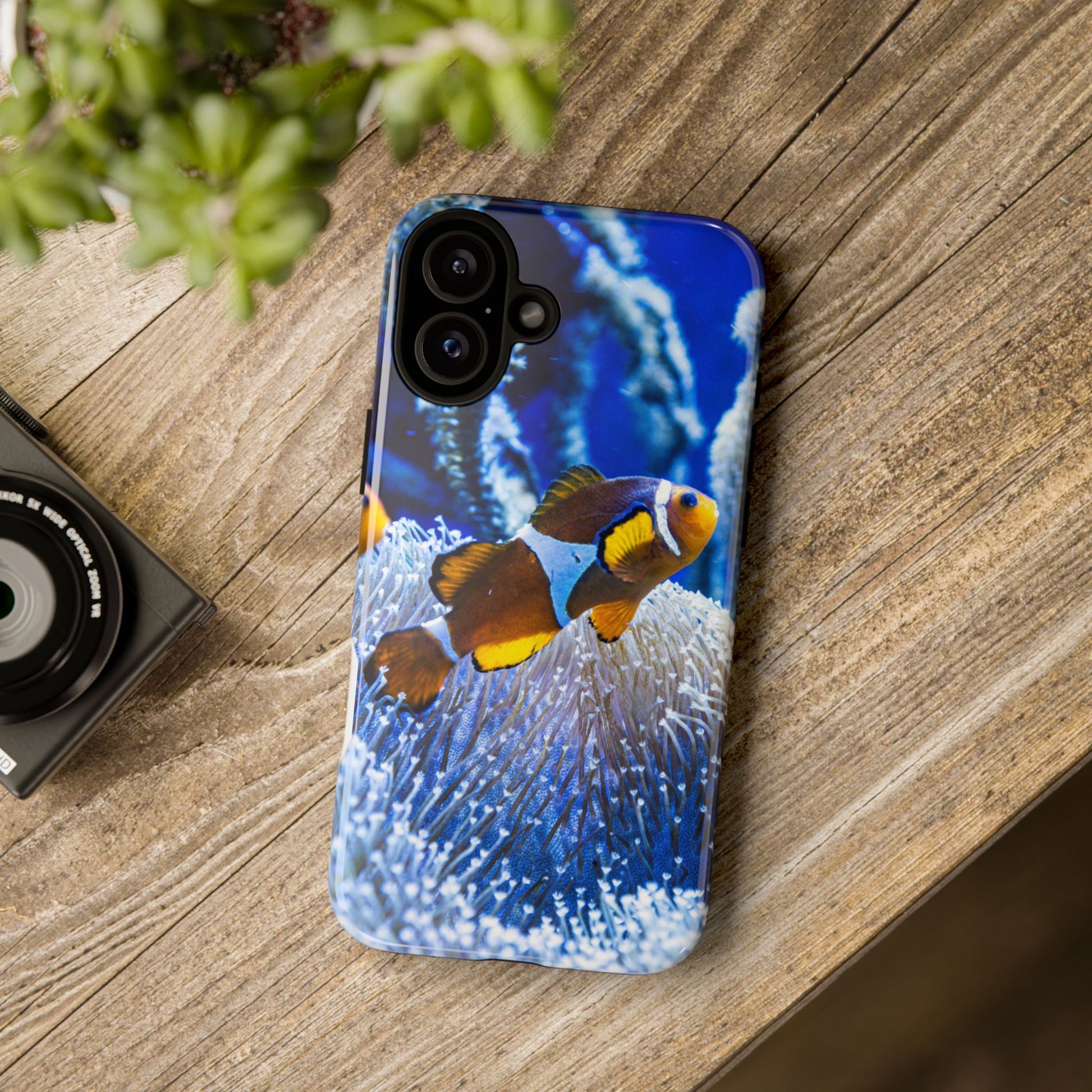 Colorful Marine Life Phone Case, Fish Case, Ocean Lover Gift, Underwater Art, Unique Phone Cover, Tough Phone Protector - FORMO