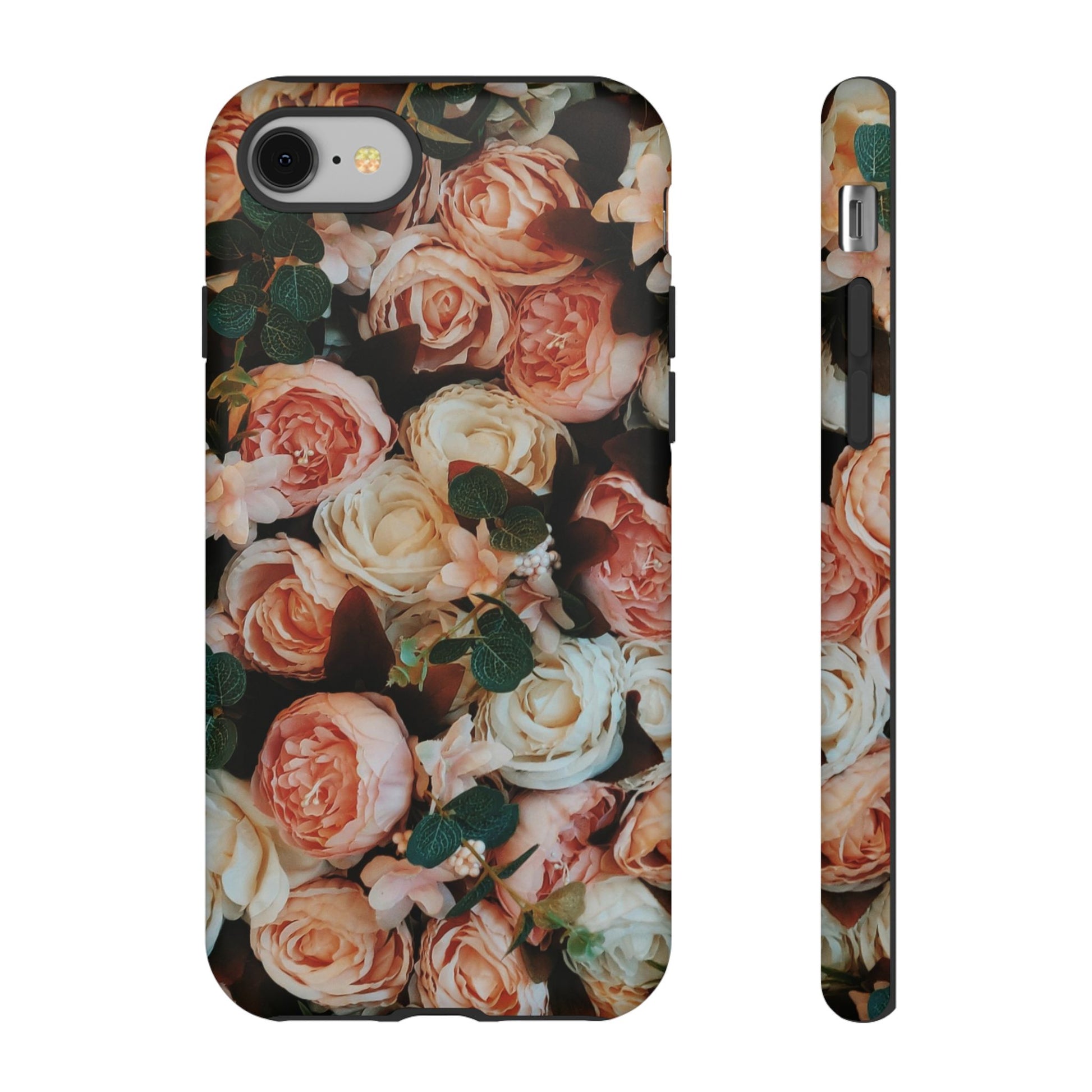 Floral Phone Case - Tough Cases, Rose Design, Floral Protection, Gift for Her, Cute Mobile Cover, Eco-Friendly Case - FORMO