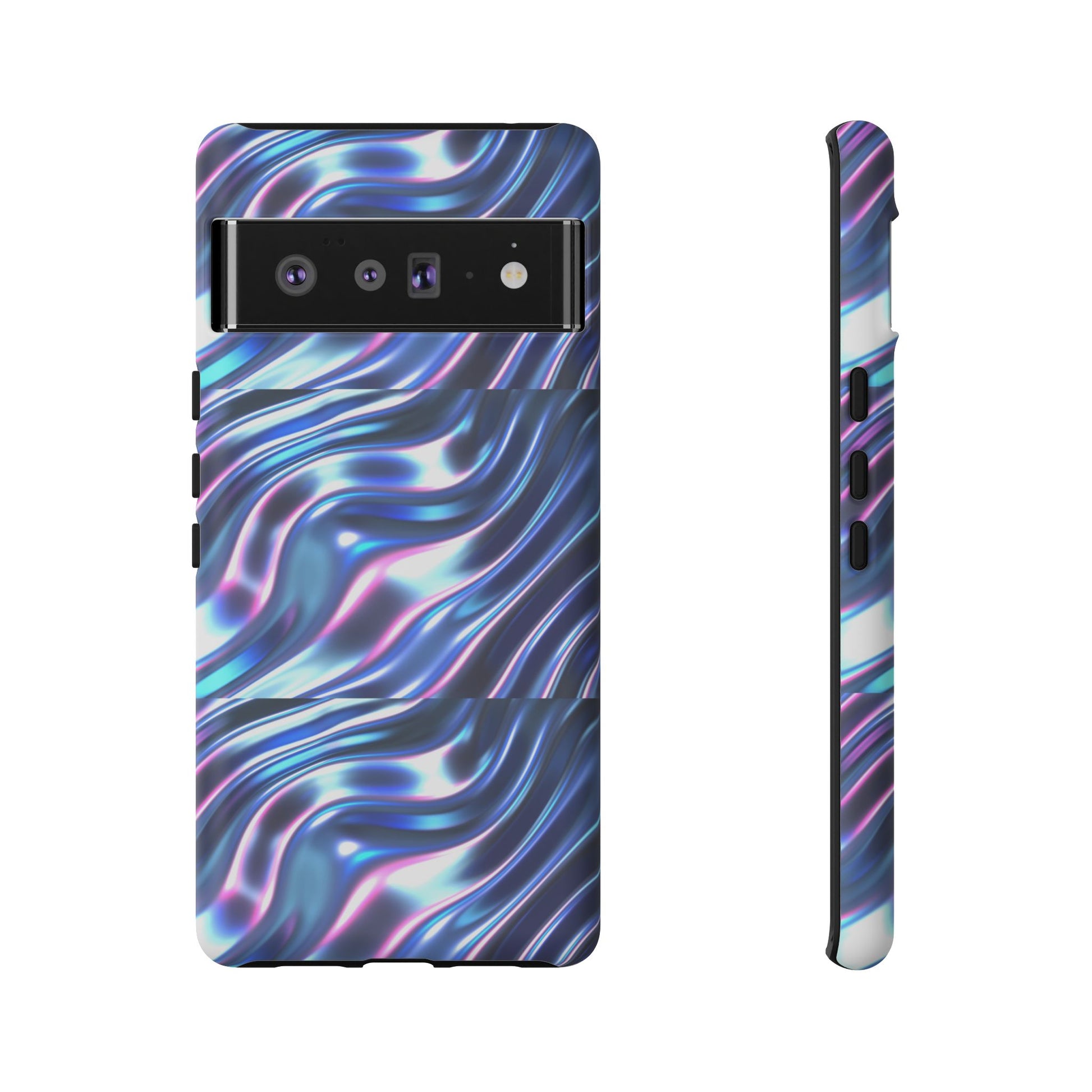 Iridescent Glossy Tough Phone Case (iPhone, Samsung & Google Pixel Compatible) - FORMO