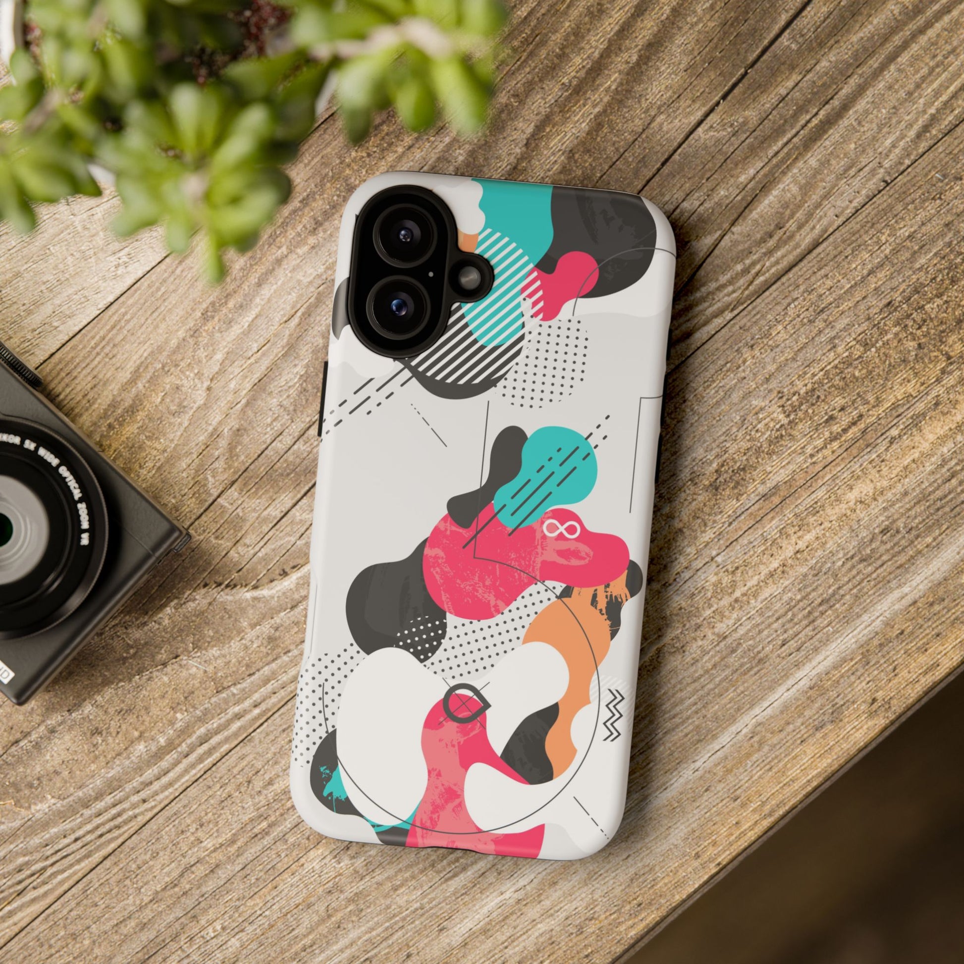 Abstract Art Tough Phone Case (iPhone & Samsung Compatible) - FORMO