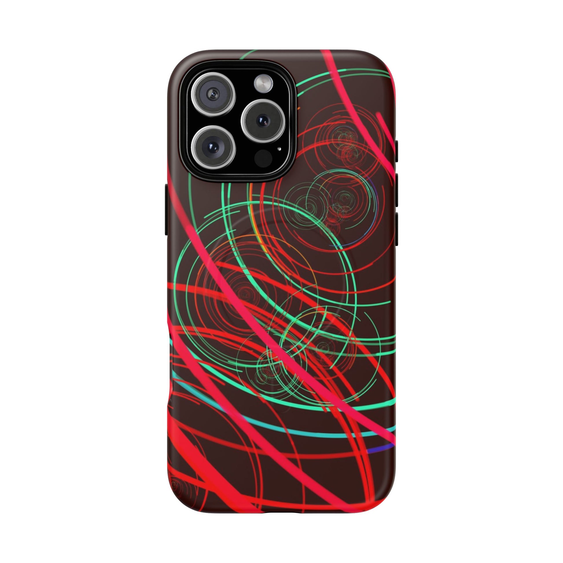 Vibrant Spiral Magnetic Phone Case (iPhone & Samsung Compatible) - FORMO