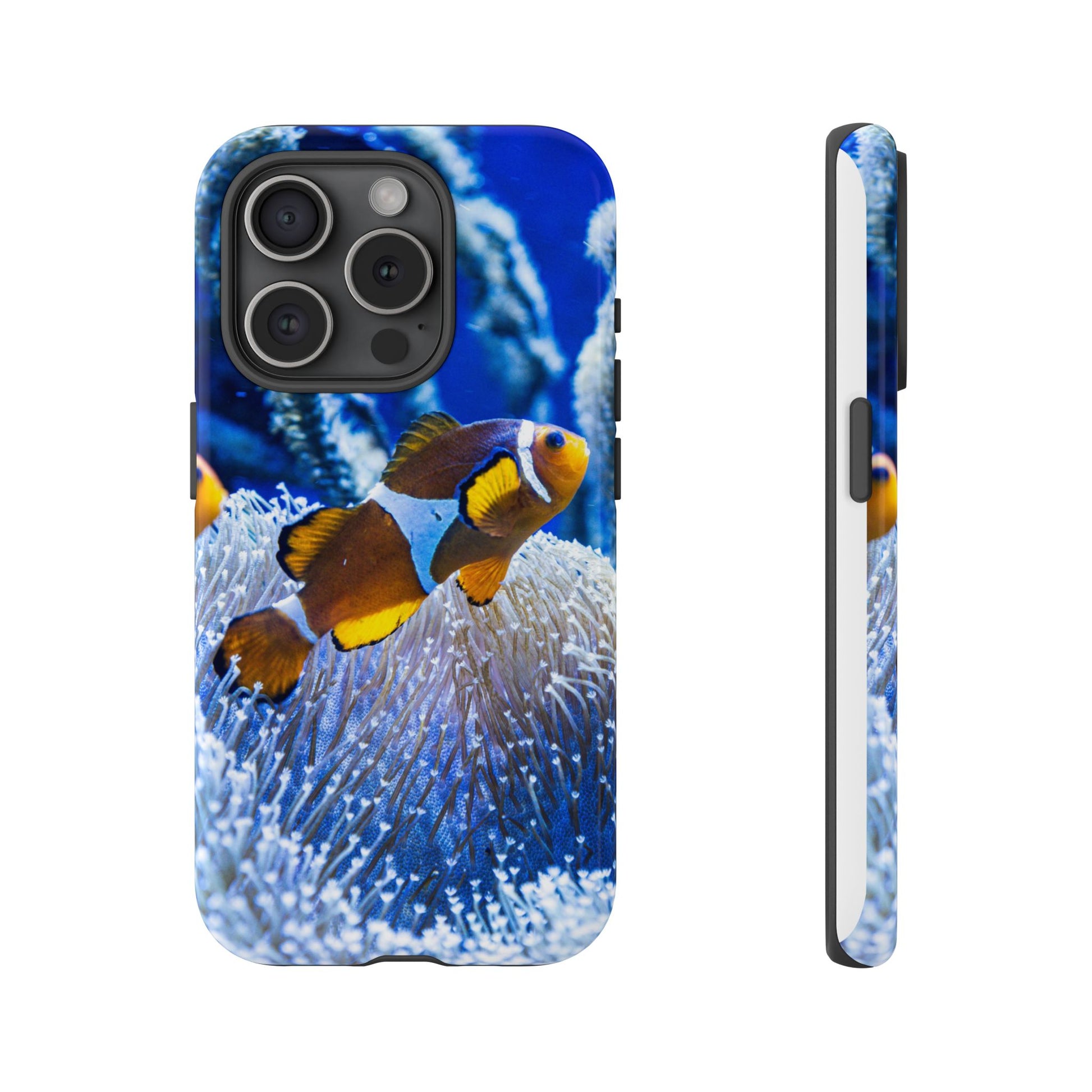 Colorful Marine Life Phone Case, Fish Case, Ocean Lover Gift, Underwater Art, Unique Phone Cover, Tough Phone Protector - FORMO