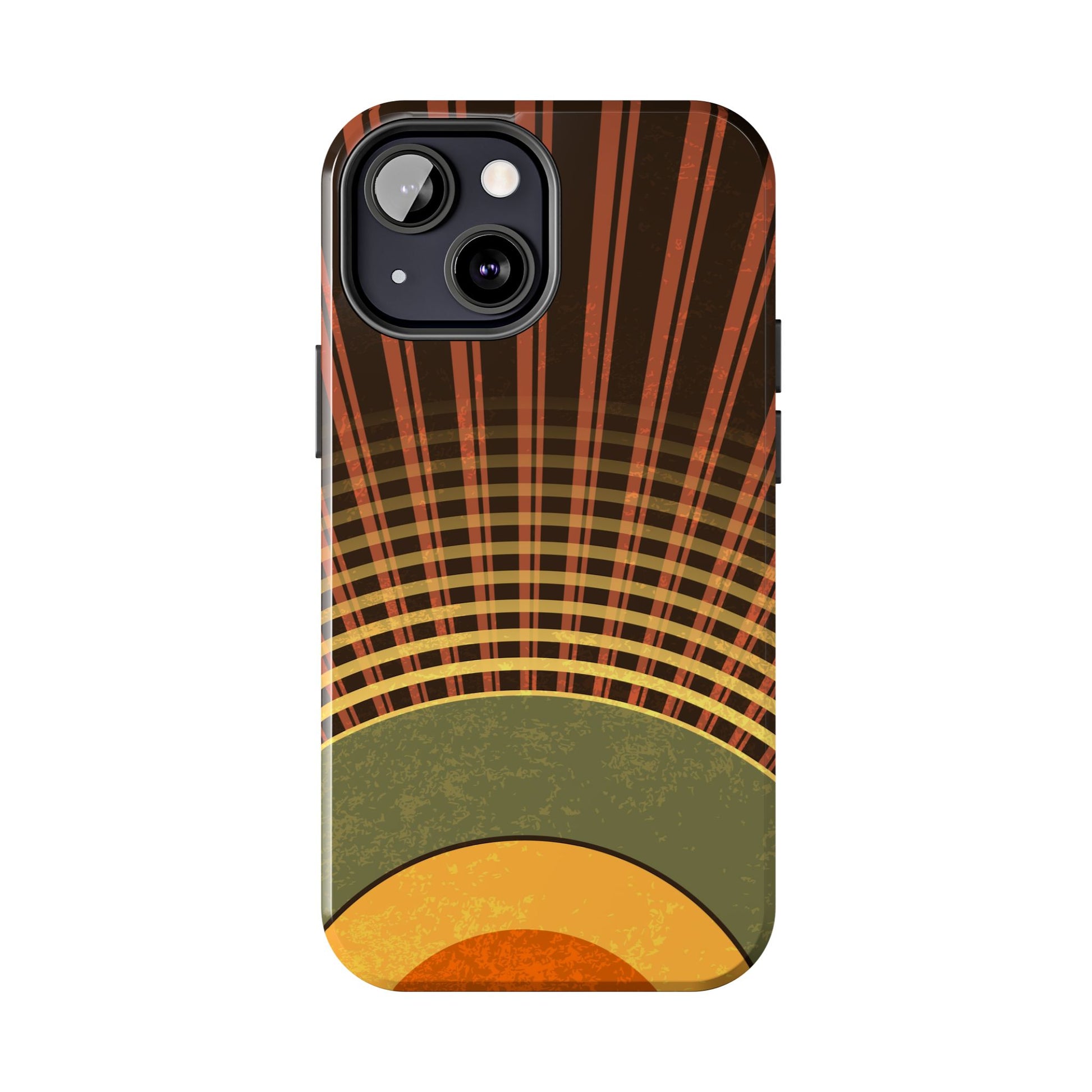 Retro Sunrise Tough Phone Case (iPhone & Samsung Compatible) - FORMO