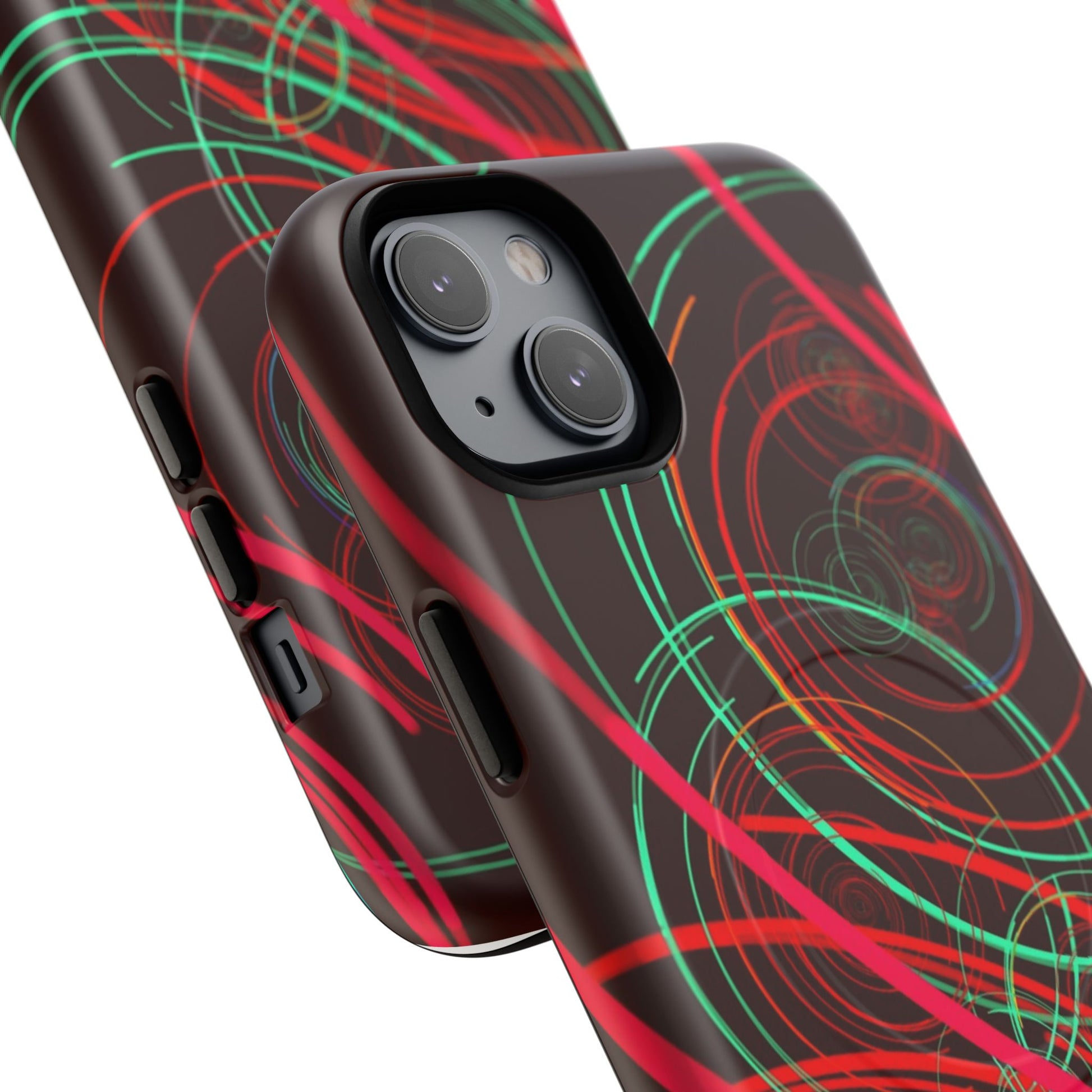 Vibrant Spiral Magnetic Phone Case (iPhone & Samsung Compatible) - FORMO
