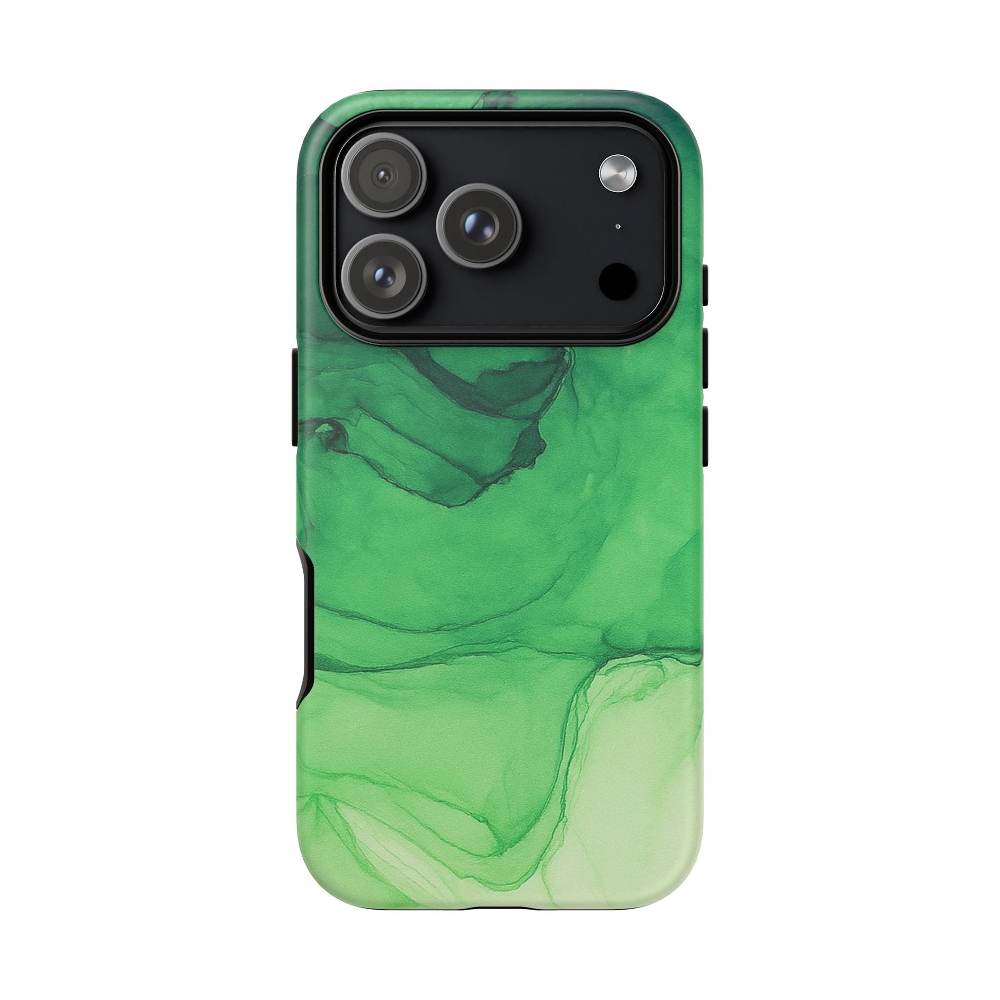 Stylish Phone Case for Nature Lovers, Tough Cases, Green Marble Design, Organic Aesthetic, Unique Gift, Eco-friendly Accessories