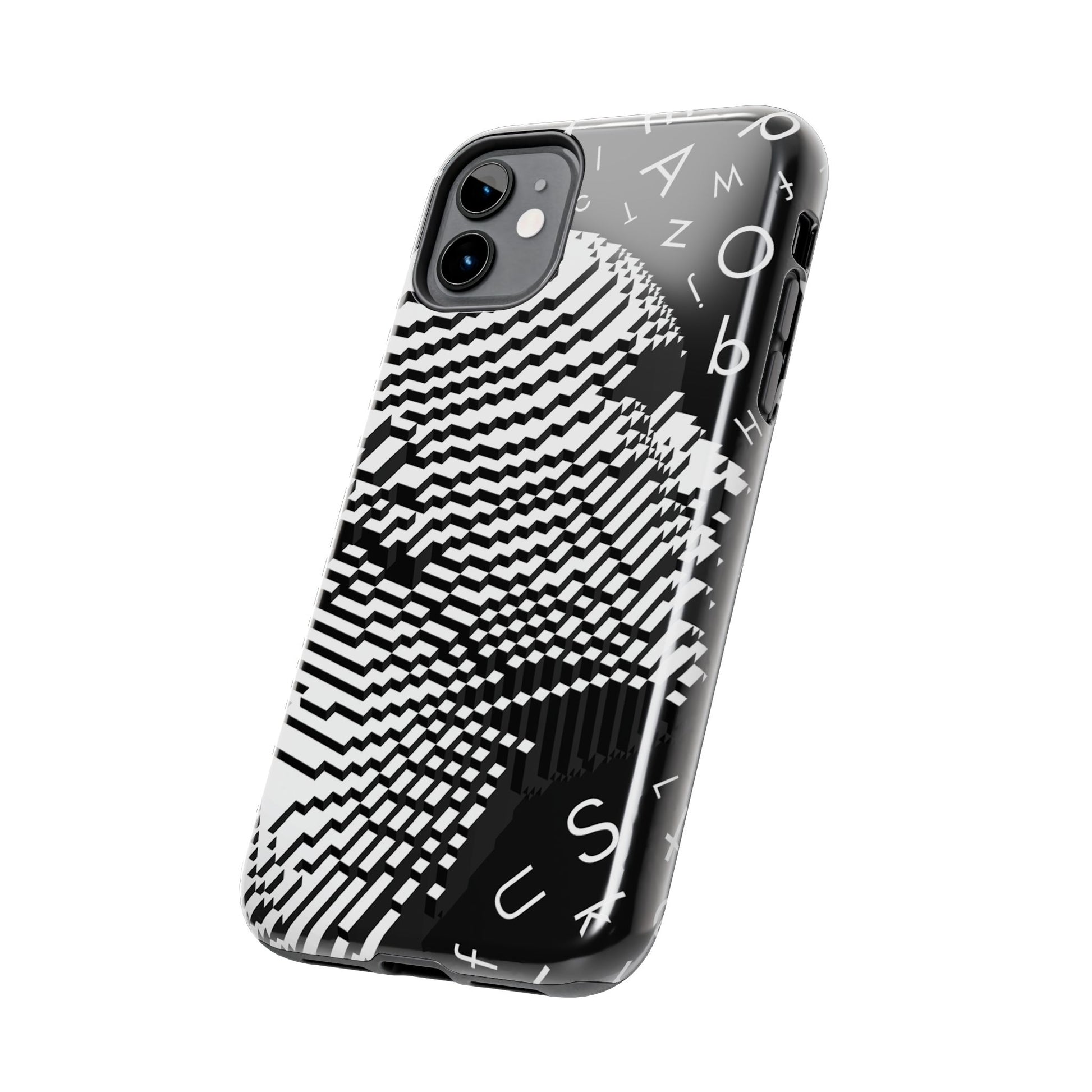 Mono Matrix Tough Phone Case (iPhone & Samsung Compatible) - FORMO