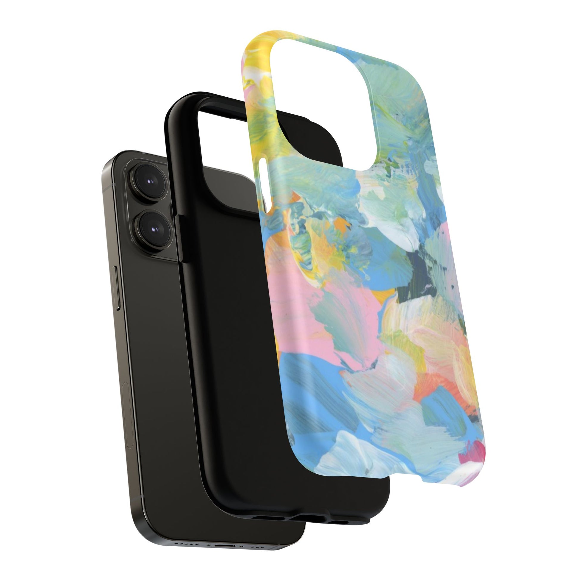 Colorful Tough Magnetic Phone Case, Vibrant Phone Protection, Unique Gift for Her, Modern Design, Holiday Gift Idea - FORMO