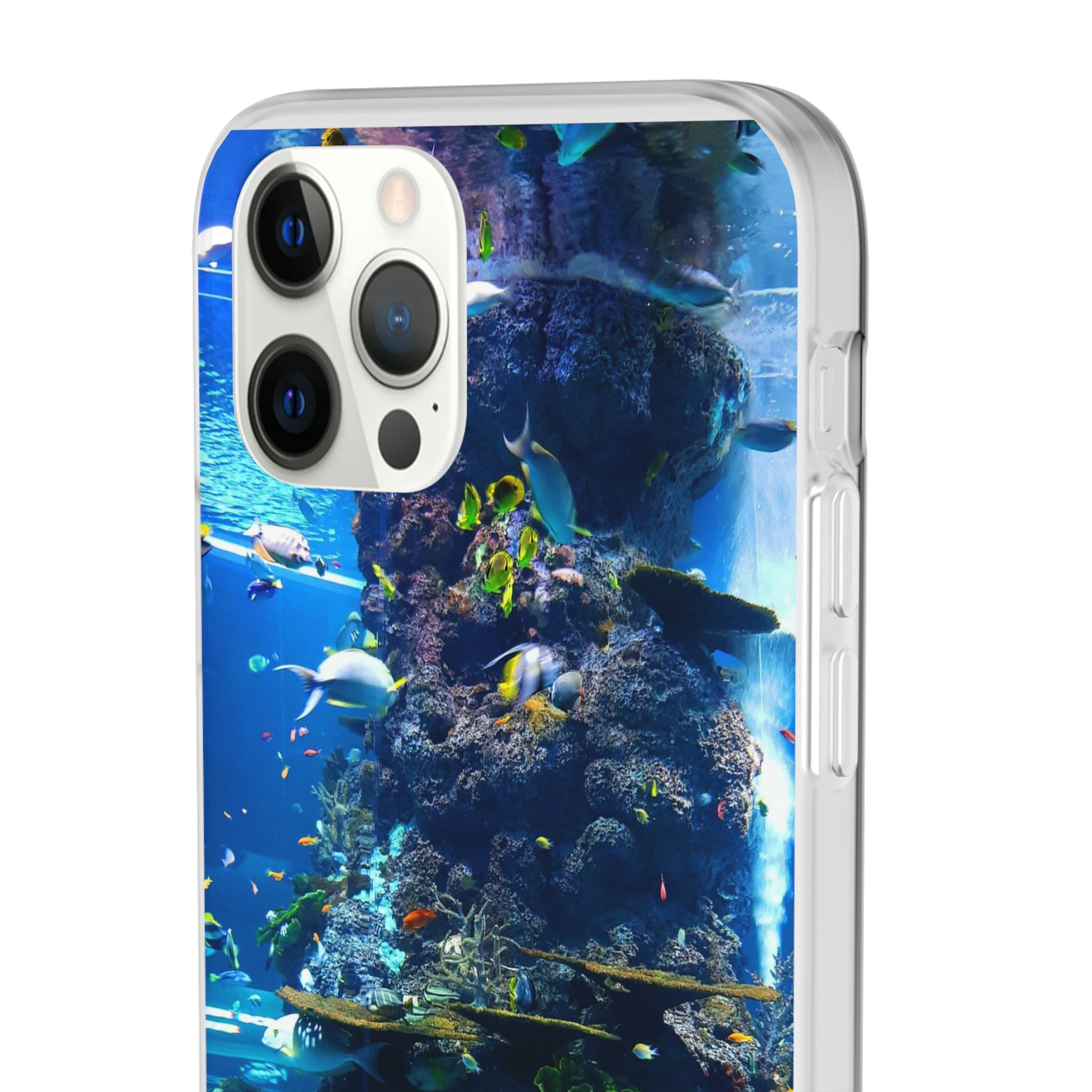 Underwater Paradise Phone Case, Flexible Mobile Cover, Ocean Lover Gift, Marine Life, Beach Decor, Sea Life Accessories - FORMO