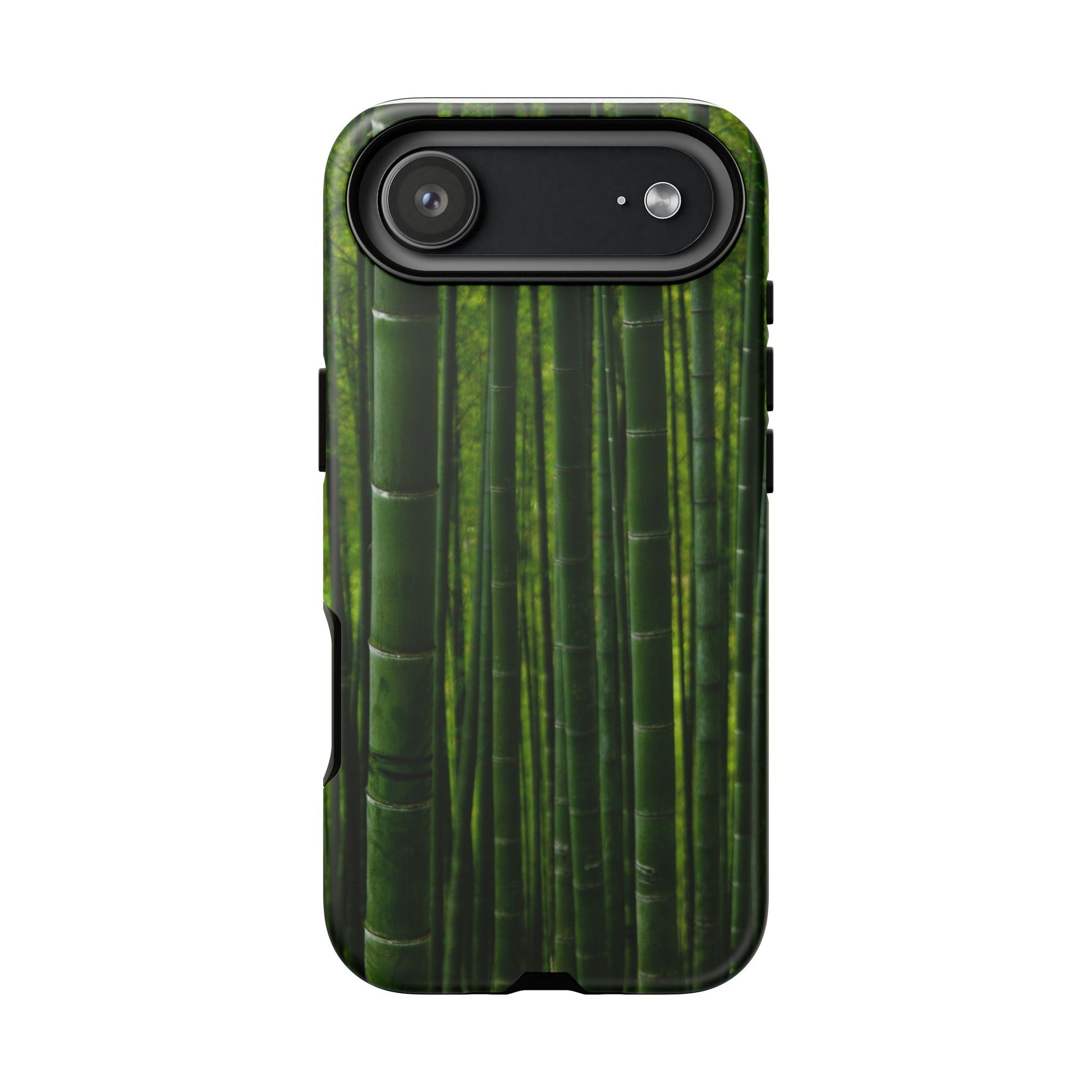 Bamboo Phone Case - Tough Cases, Nature Lover Gift, Eco-Friendly Phone Accessory, Greenery Design, Unique Smartphone Cover