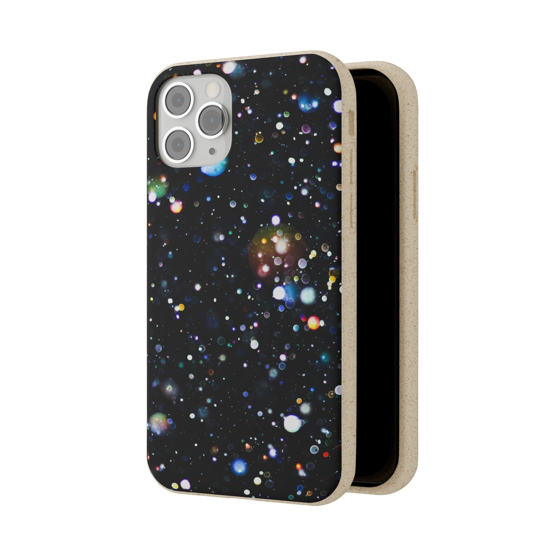 Eco-Friendly Phone Cases, Galaxy Print Biodegradable Cases, Sustainable Phone Accessories, Green Gifts for Her, Space Lover Gift - FORMO
