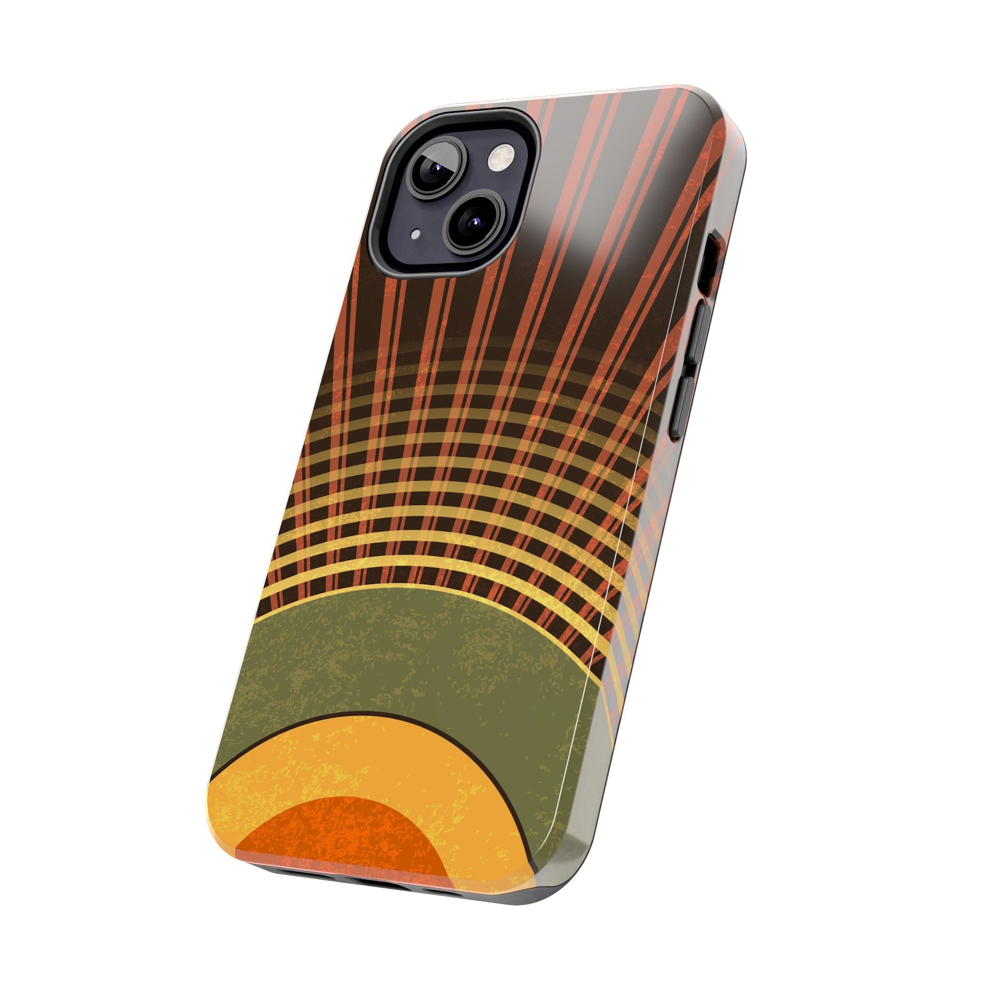Retro Sunrise Tough Phone Case (iPhone & Samsung Compatible) - FORMO