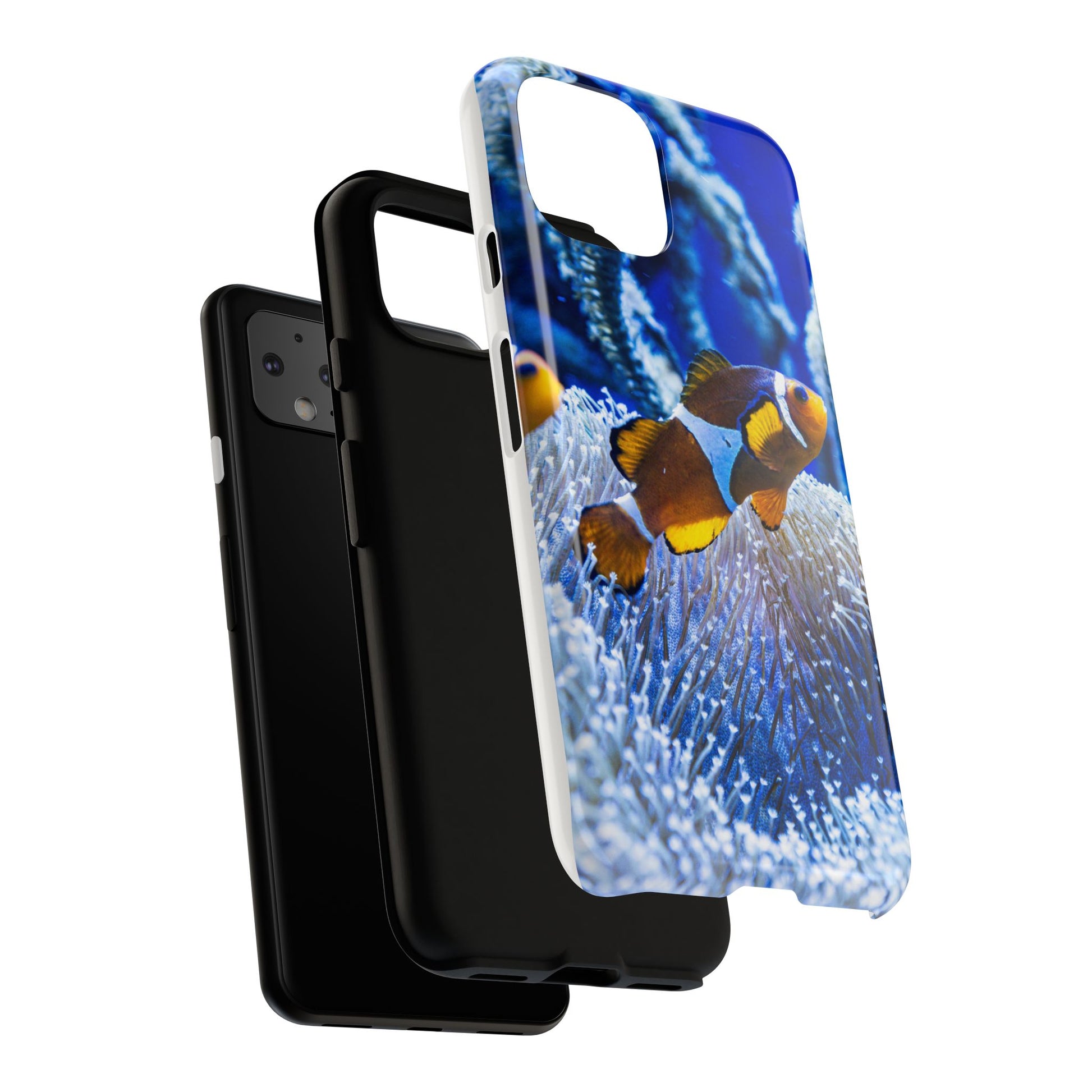 Colorful Marine Life Phone Case, Fish Case, Ocean Lover Gift, Underwater Art, Unique Phone Cover, Tough Phone Protector - FORMO