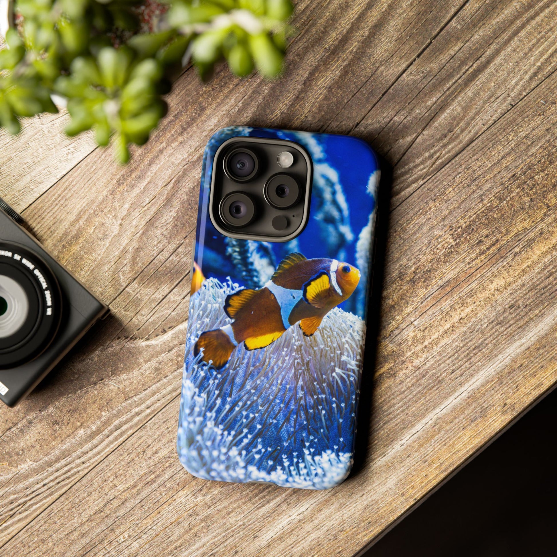 Colorful Marine Life Phone Case, Fish Case, Ocean Lover Gift, Underwater Art, Unique Phone Cover, Tough Phone Protector - FORMO