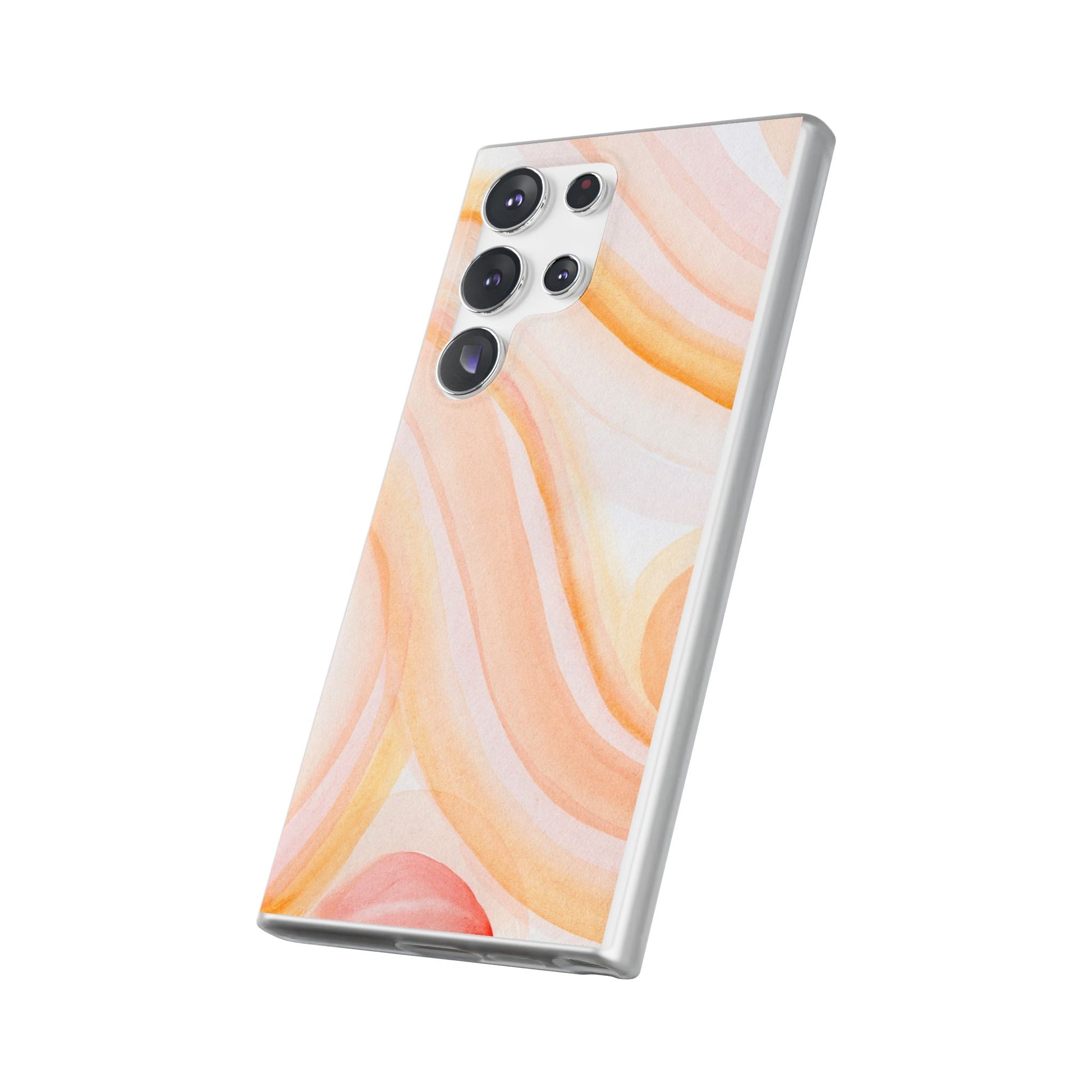 Aesthetic Phone Case, Soft Pastel Flexible Cover, Trendy Mobile Accessories, Gift for Her, Cute Phone Protection - FORMO