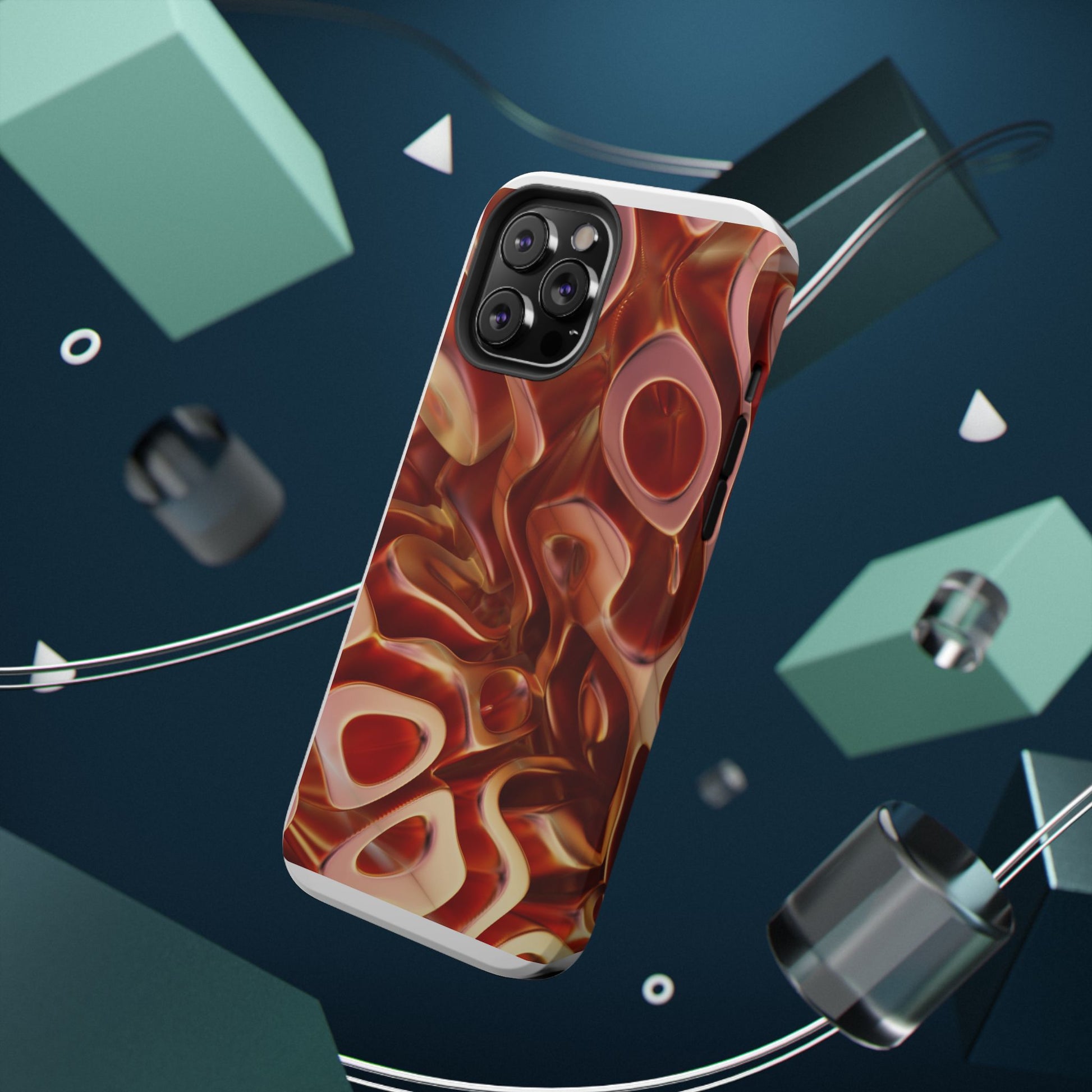 Stylish Impact-Resistant Cases with Abstract Design - Ideal Gift for Phone Lovers, Birthday, Anniversary, Protection Accessories, Trendy - FORMO