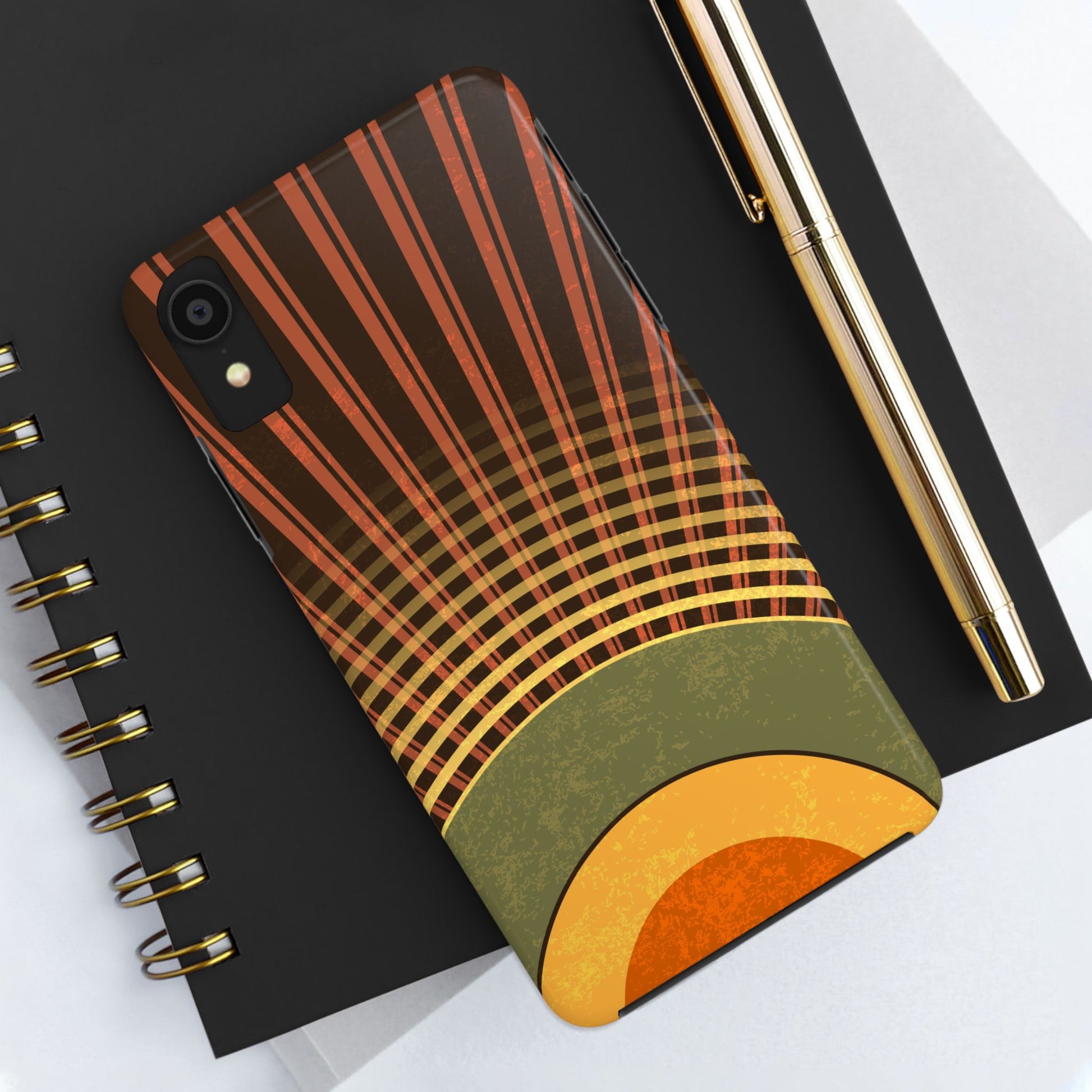 Retro Sunrise Tough Phone Case (iPhone & Samsung Compatible) - FORMO