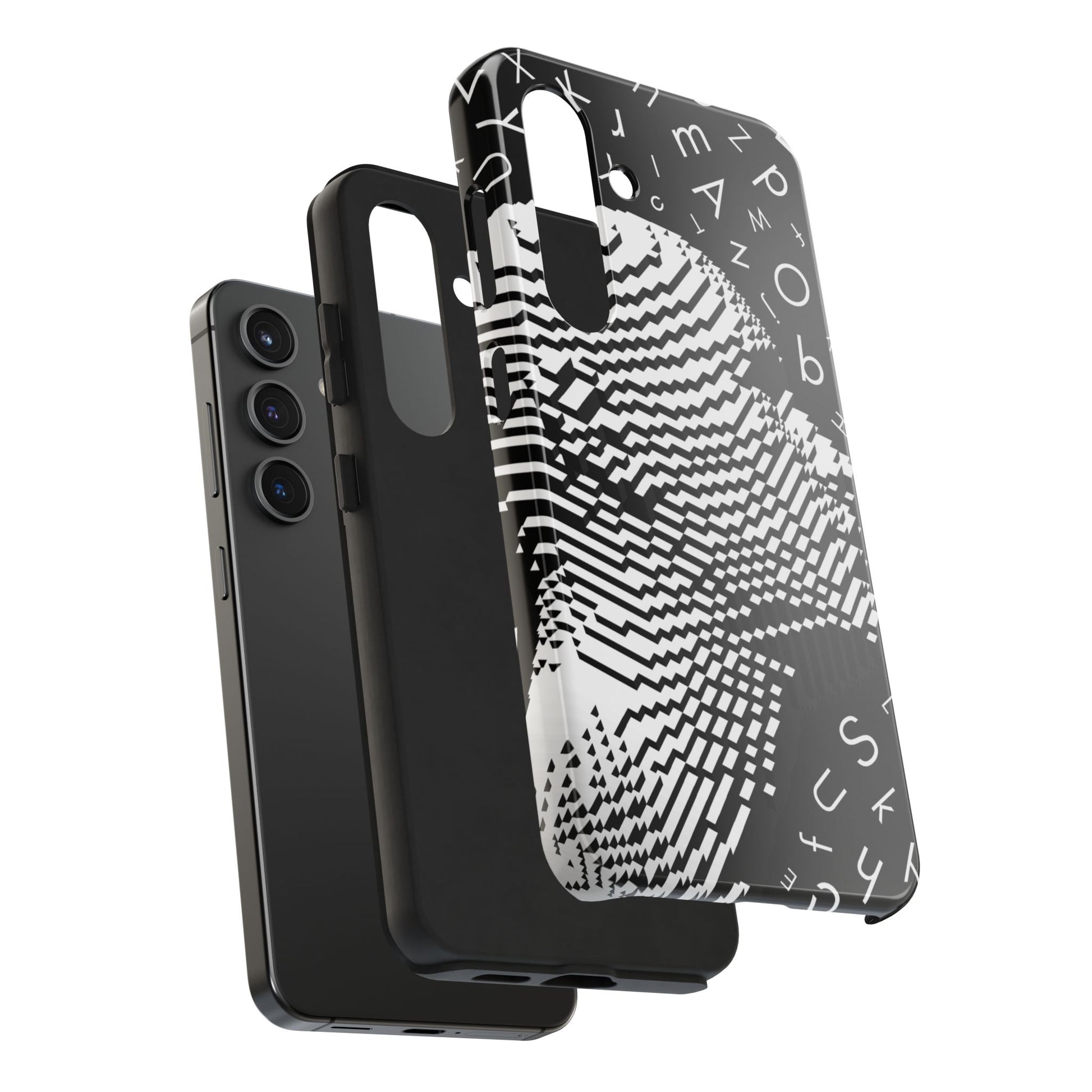 Mono Matrix Tough Phone Case (iPhone & Samsung Compatible) - FORMO