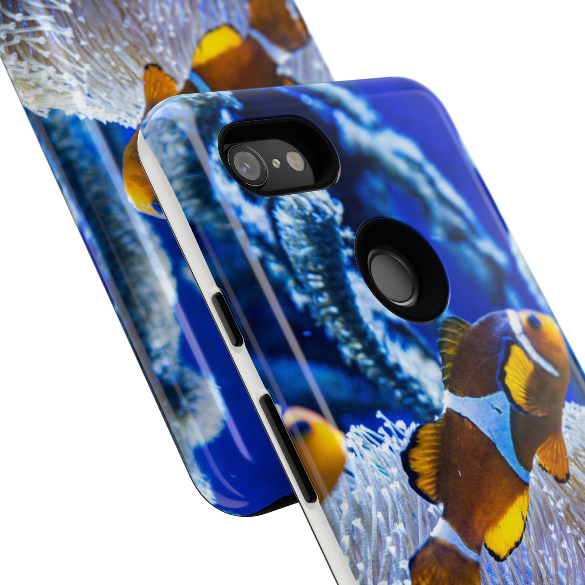 Colorful Marine Life Phone Case, Fish Case, Ocean Lover Gift, Underwater Art, Unique Phone Cover, Tough Phone Protector - FORMO