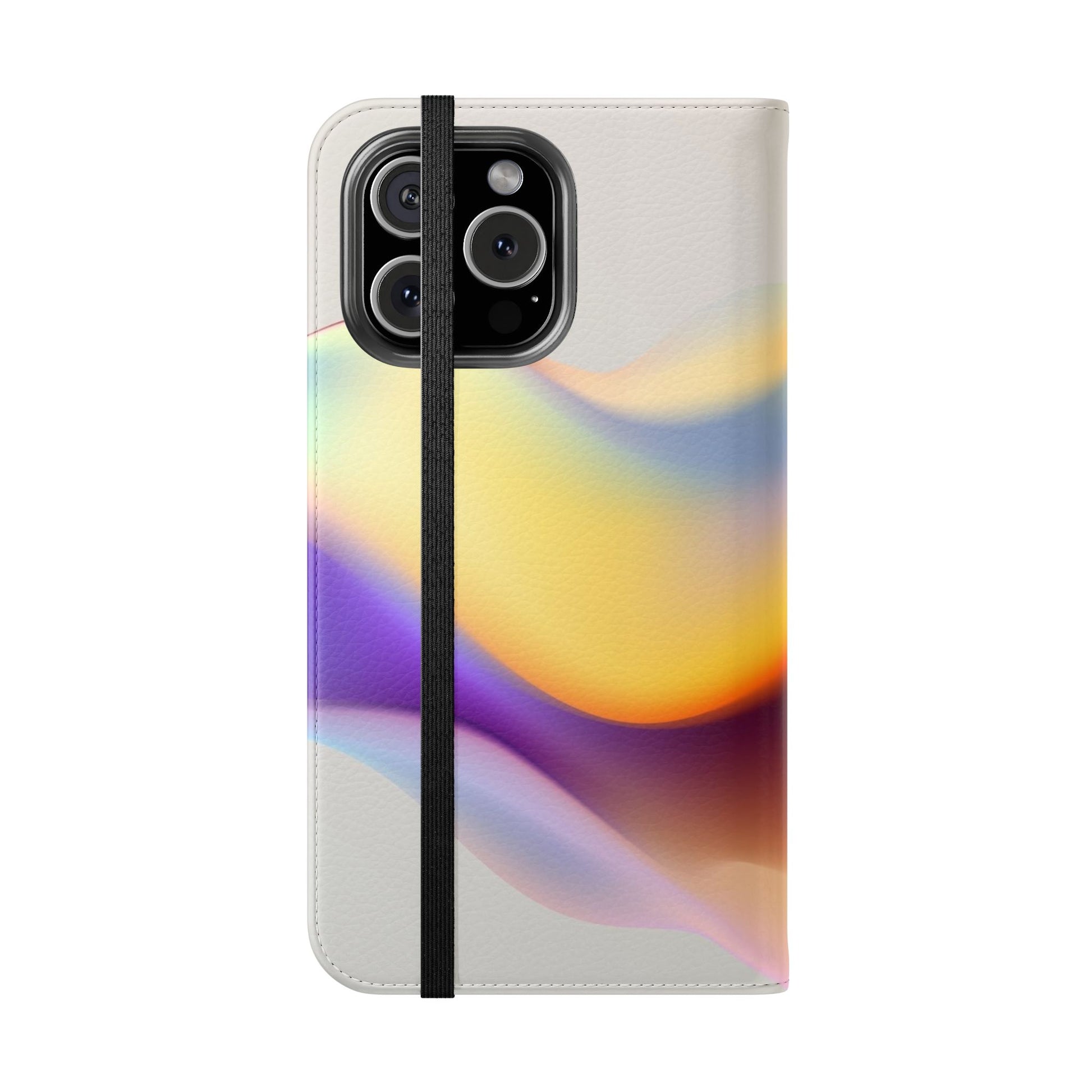Abstract Gradient Wave Phone Wallet Case (iPhone & Samsung Compatible) - FORMO