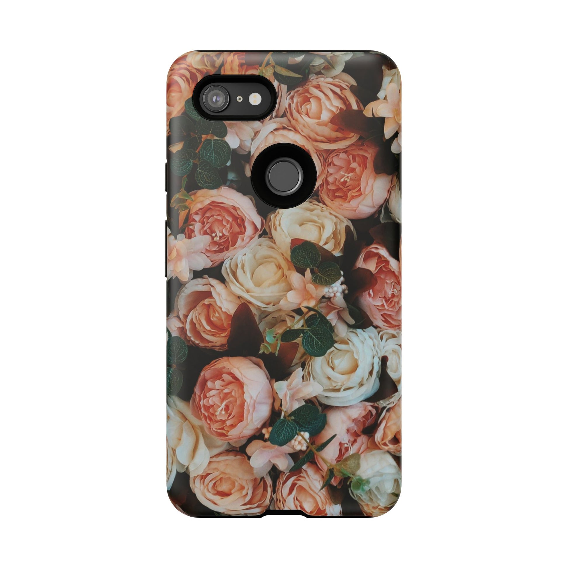Floral Phone Case - Tough Cases, Rose Design, Floral Protection, Gift for Her, Cute Mobile Cover, Eco-Friendly Case - FORMO
