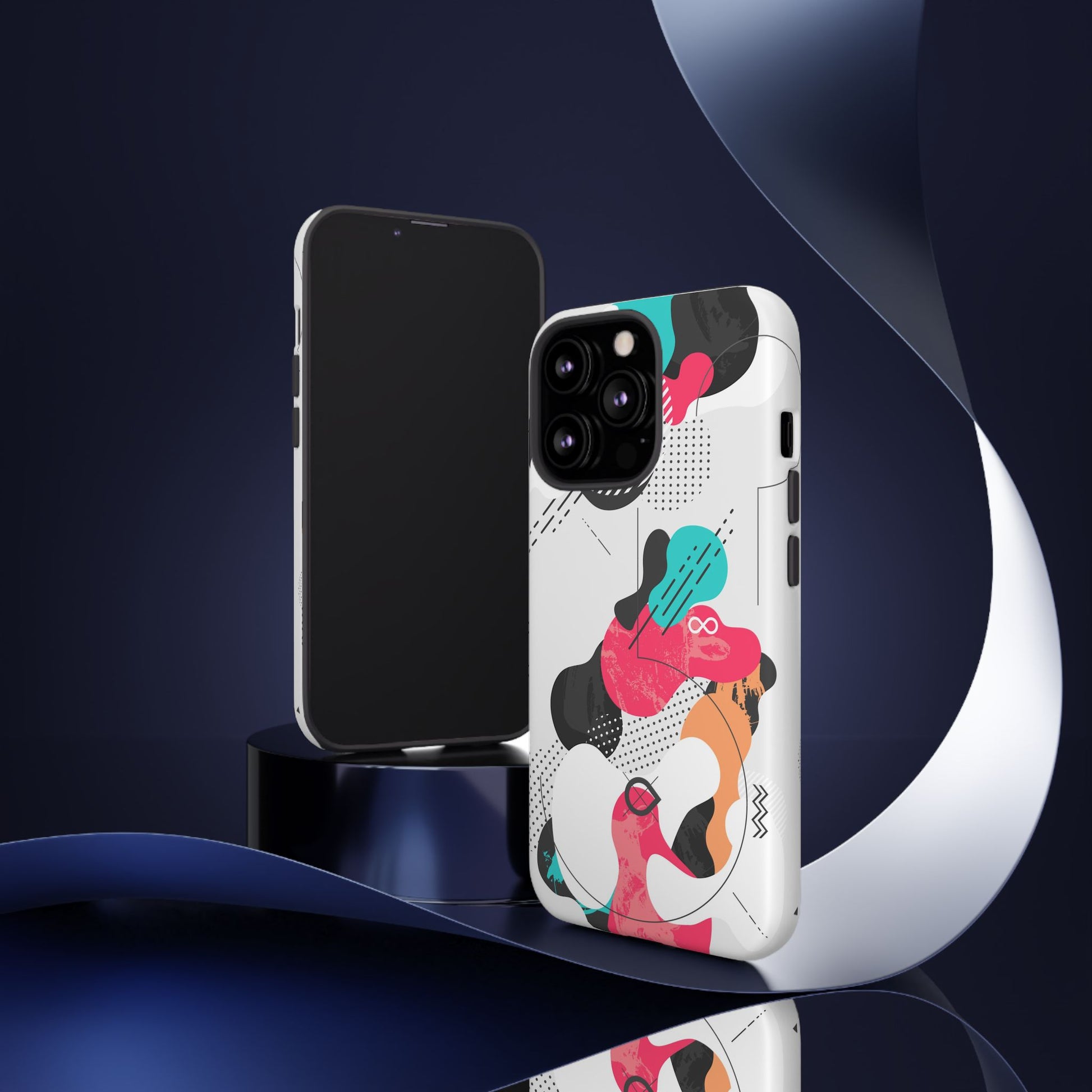 Abstract Art Tough Phone Case (iPhone & Samsung Compatible) - FORMO