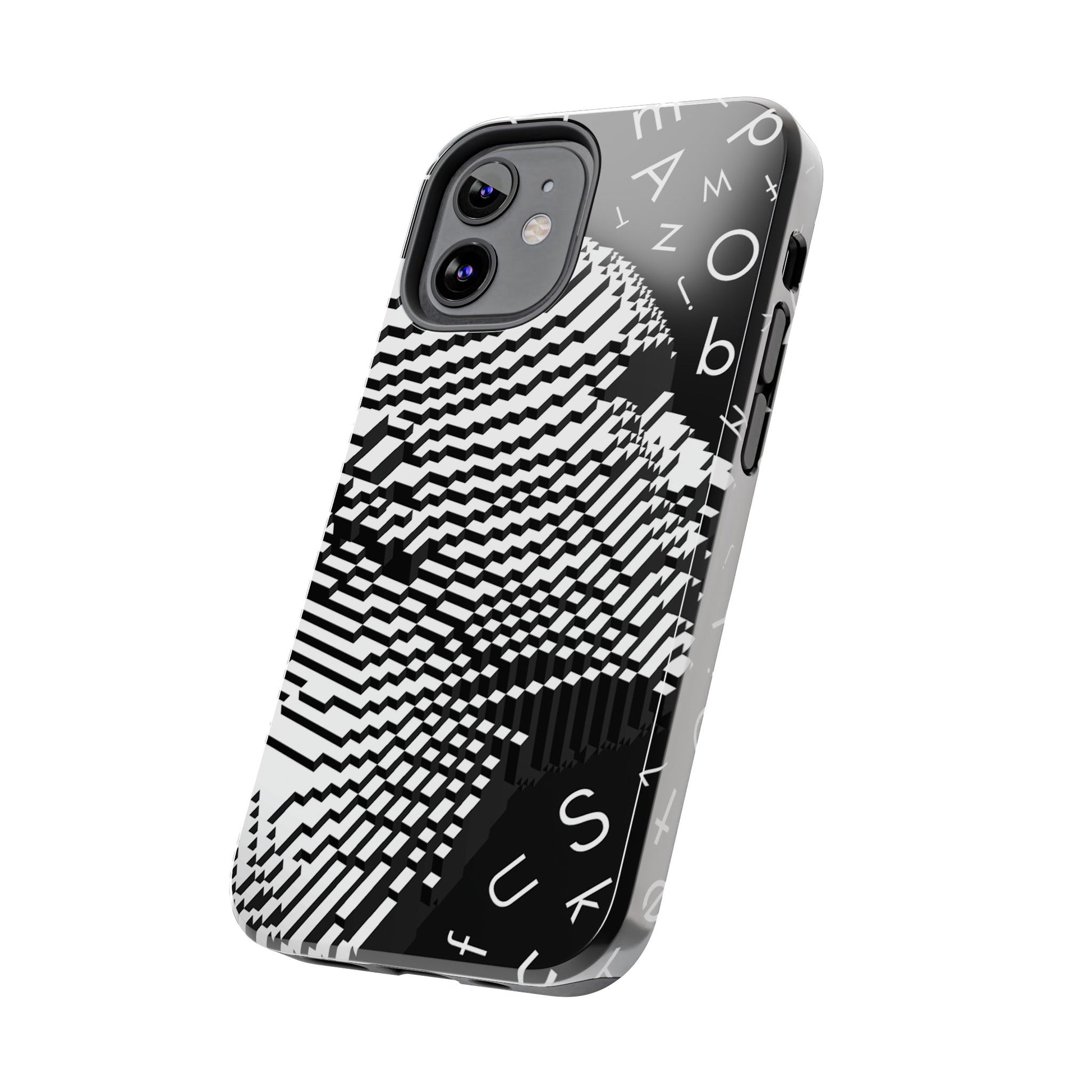 Mono Matrix Tough Phone Case (iPhone & Samsung Compatible) - FORMO