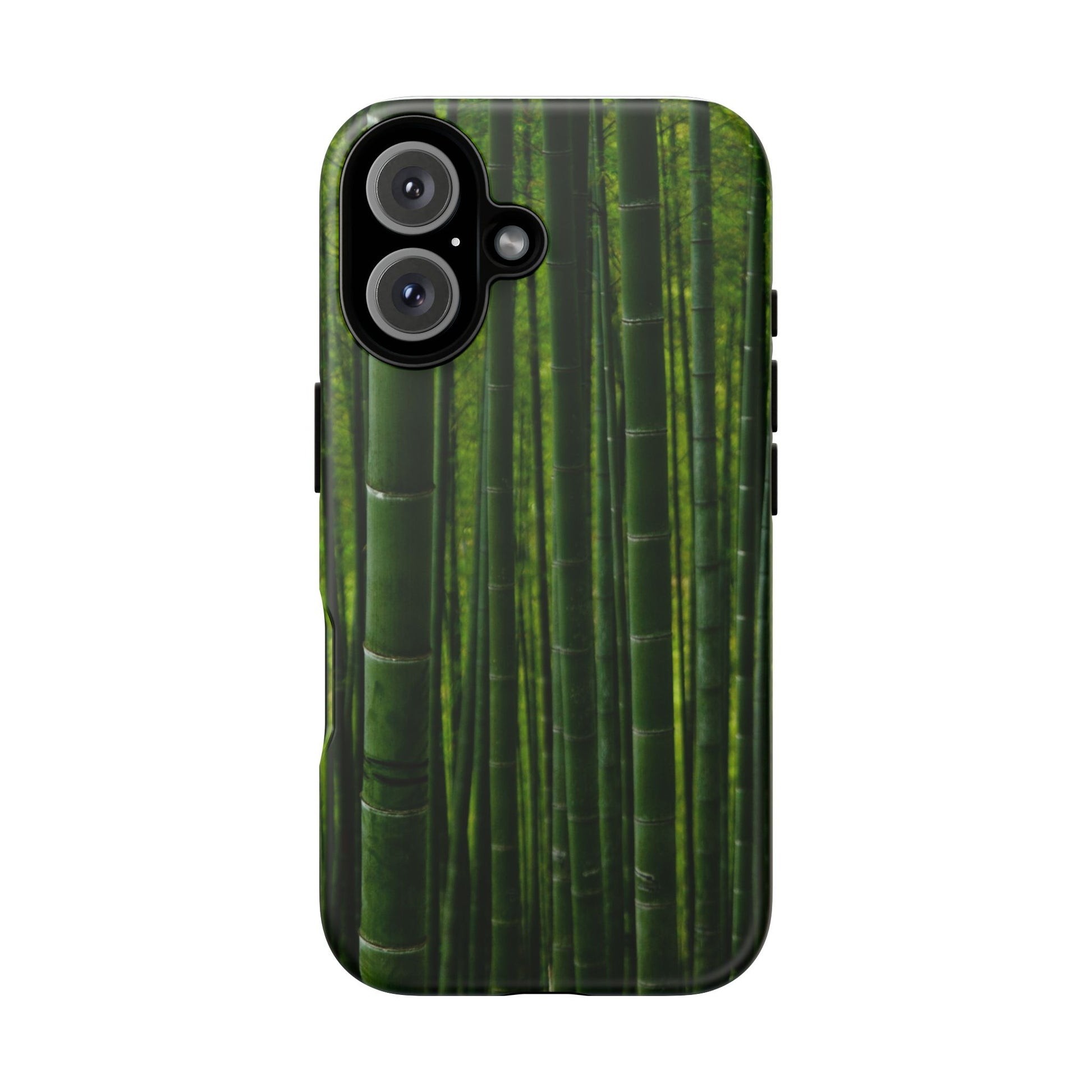 Bamboo Phone Case - Tough Cases, Nature Lover Gift, Eco-Friendly Phone Accessory, Greenery Design, Unique Smartphone Cover - FORMO