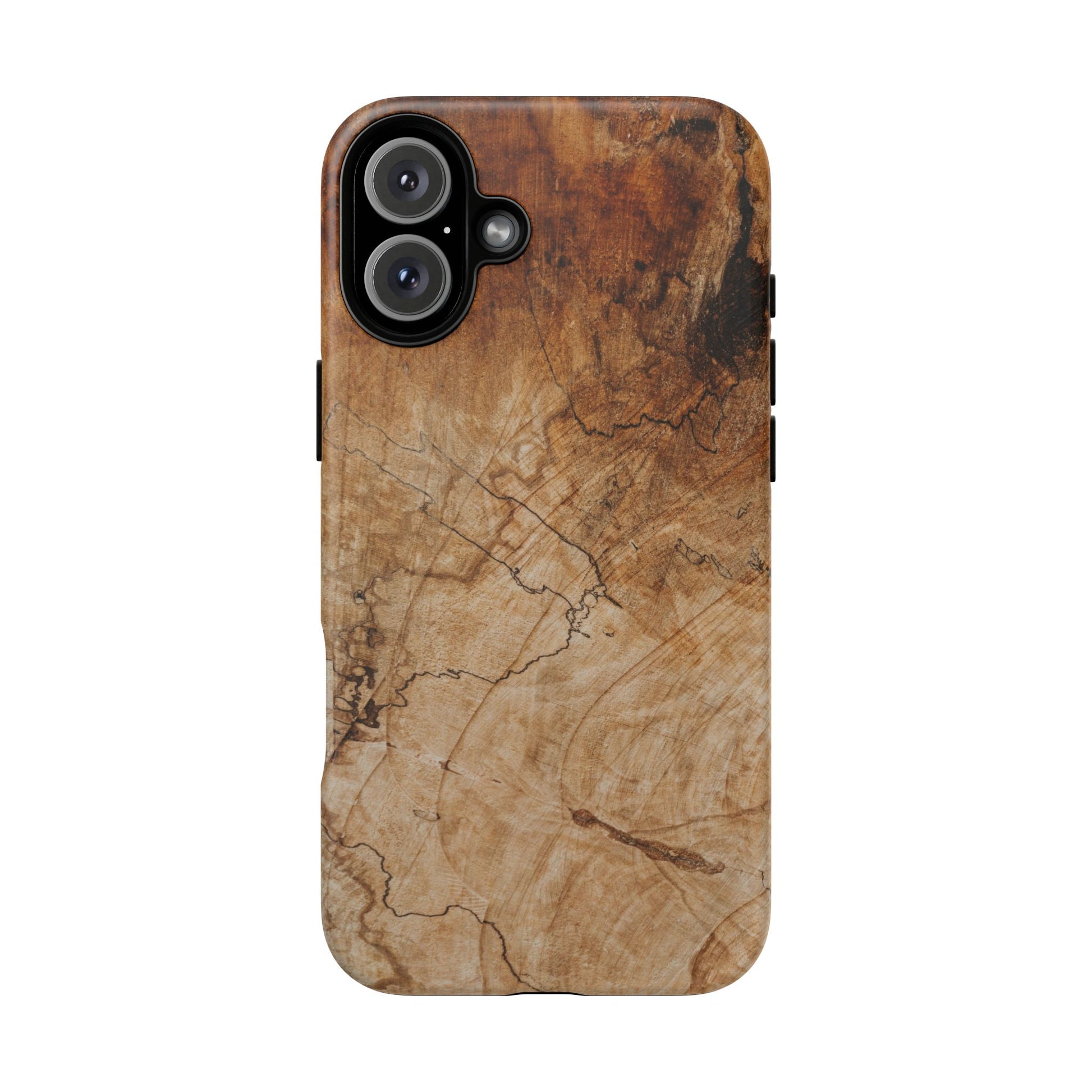 Woodland-Inspired Phone Case | Tough Cases, Natural Wood Grain Cover, Rustic Tech Accessory, Nature Lover Gift, Eco-Friendly - FORMO