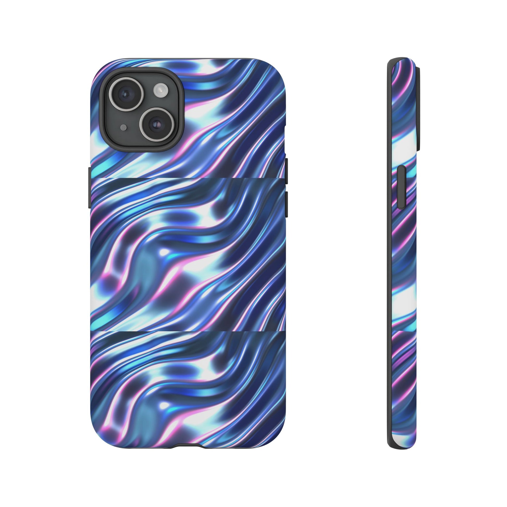 Iridescent Glossy Tough Phone Case (iPhone, Samsung & Google Pixel Compatible) - FORMO