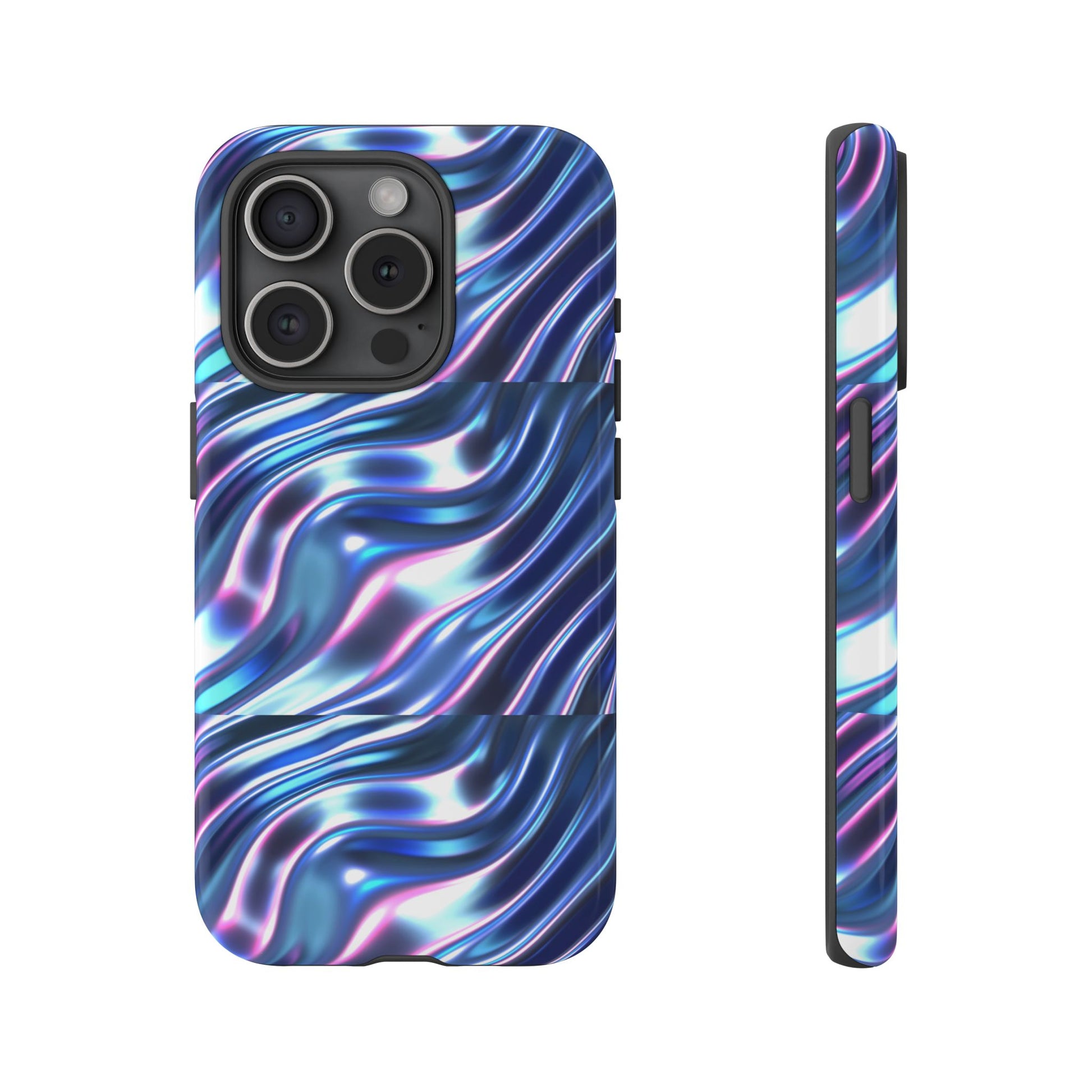 Iridescent Glossy Tough Phone Case (iPhone, Samsung & Google Pixel Compatible) - FORMO
